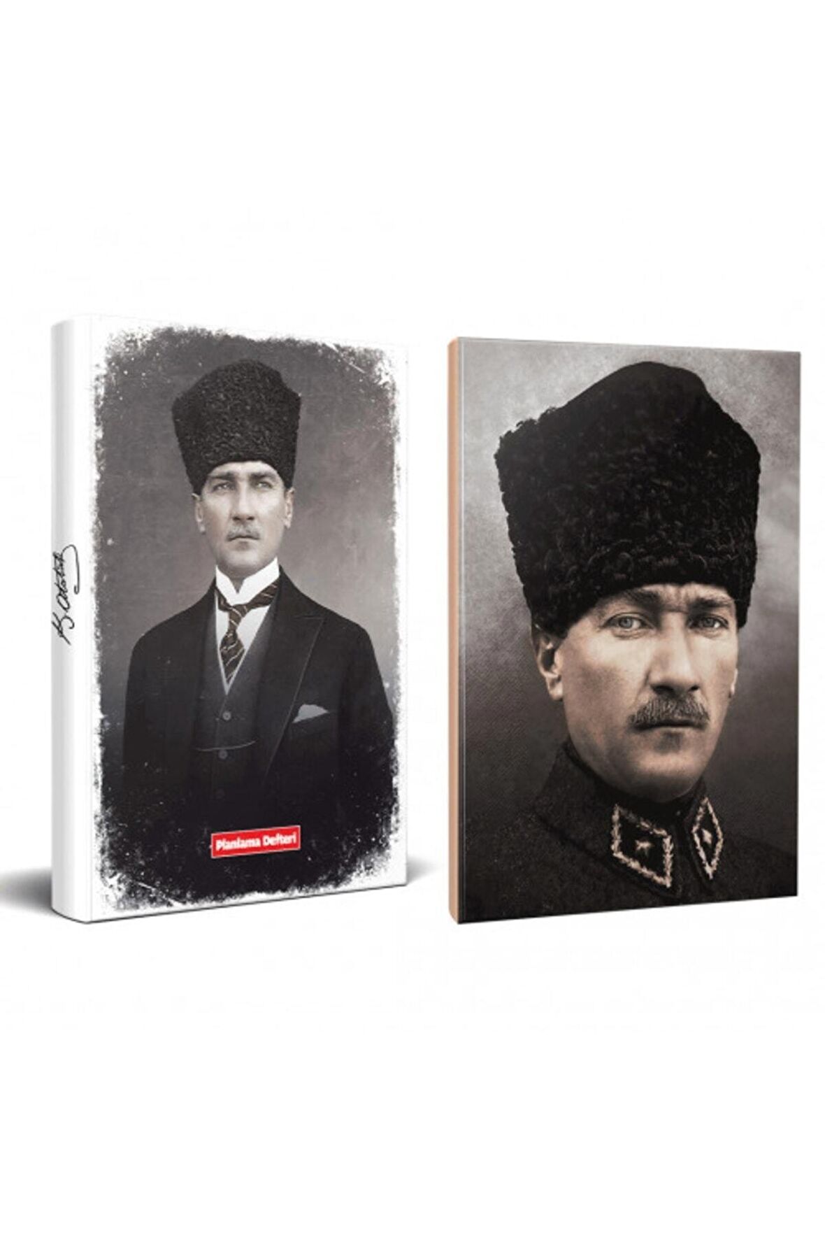 2Li Atatürk 64 Sayfa 13,5X19,5Cm Defter Ve 176
Sayfa Planlama Defteri Seti -10