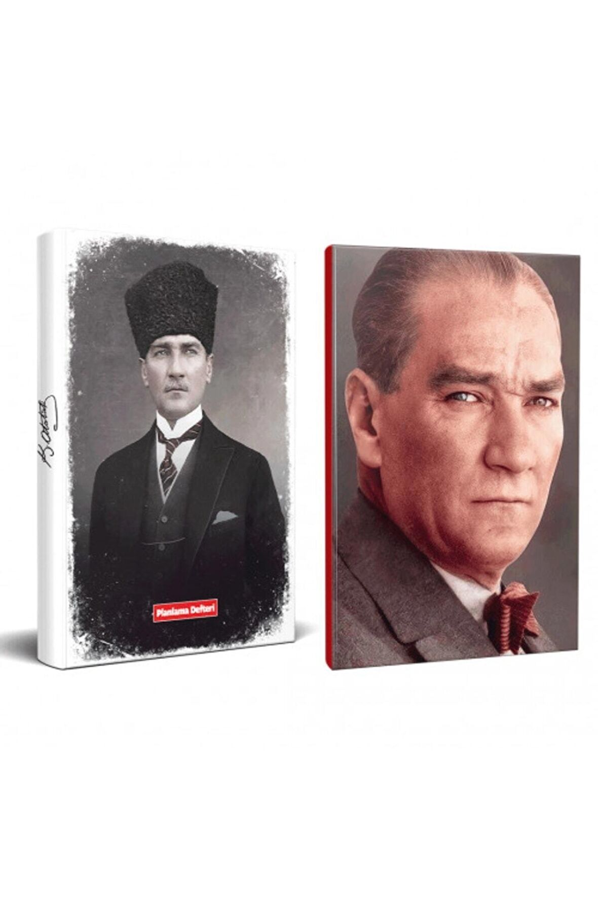 2Li Atatürk 64 Sayfa 13,5X19,5Cm Defter Ve 176
Sayfa Planlama Defteri Seti -11