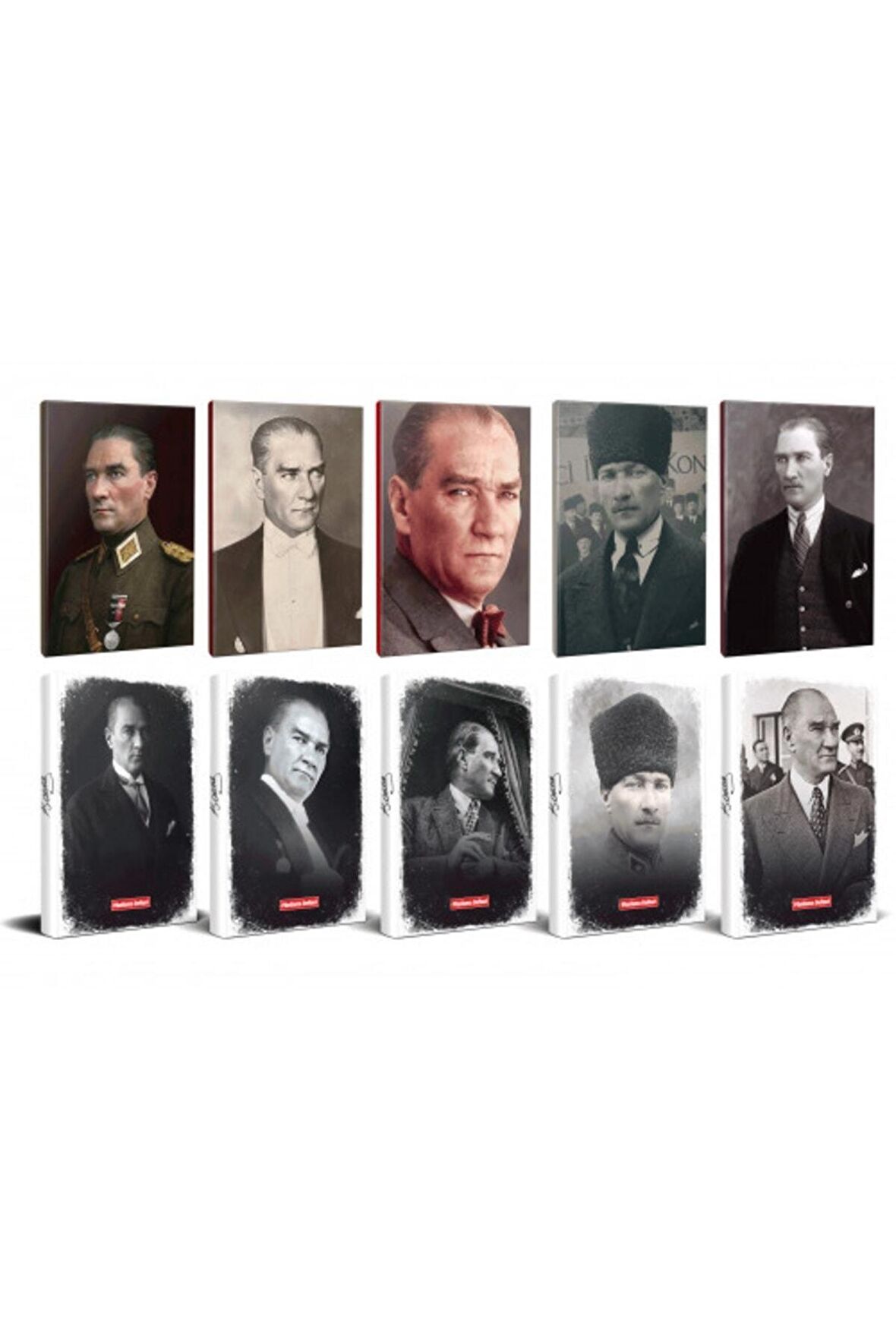 10Lu Atatürk 64 Sayfa 13,5X19,5Cm Defter Ve 176
Sayfa Planlama Defteri Seti -1