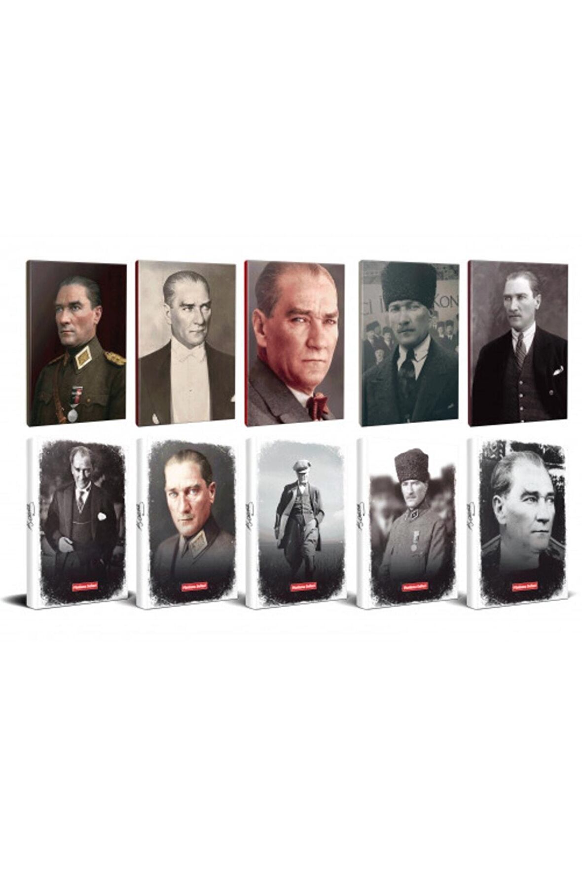 10Lu Atatürk 64 Sayfa 13,5X19,5Cm Defter Ve 176
Sayfa Planlama Defteri Seti -2