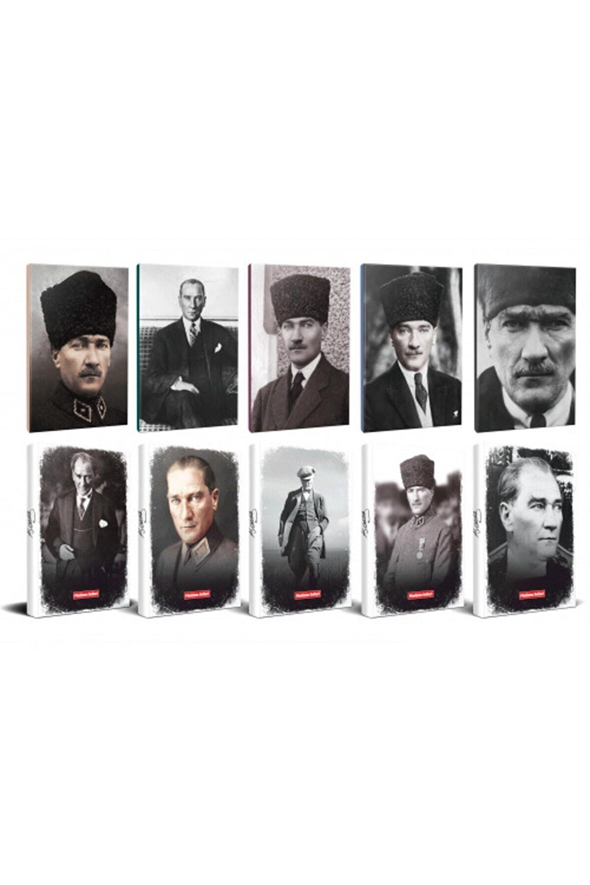 10Lu Atatürk 64 Sayfa 13,5X19,5Cm Defter Ve 176
Sayfa Planlama Defteri Seti -3