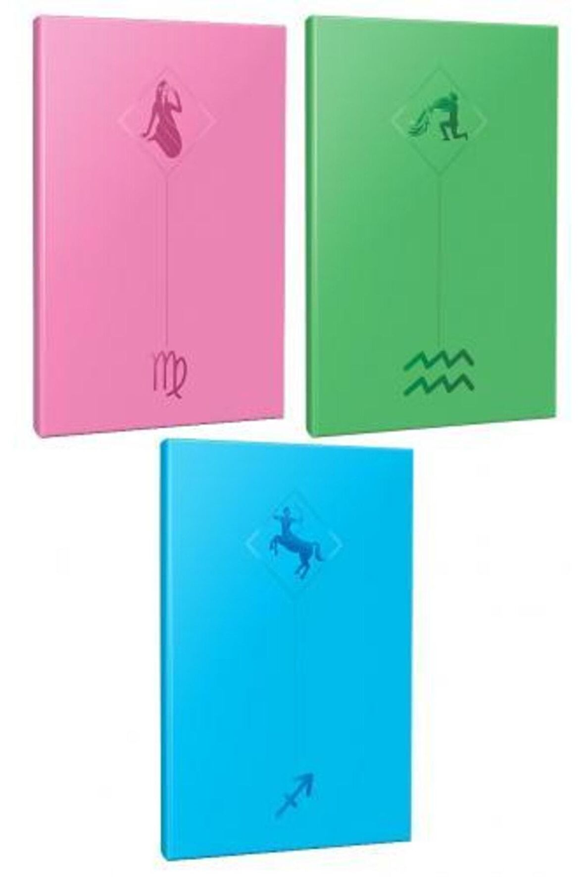 3lü Burç-astroloji Temalı 13,5x19,5cm 64 Sayfa
çizgisiz Defter Seti -4