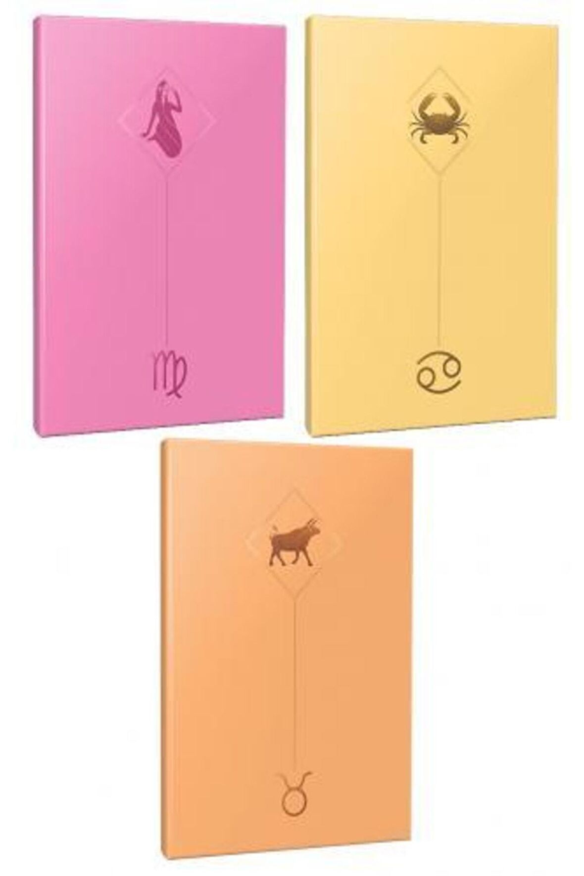 3lü Burç-astroloji Temalı 13,5x19,5cm 64 Sayfa
çizgisiz Defter Seti -7