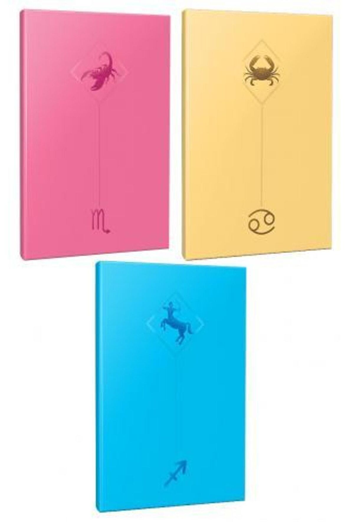 3lü Burç-astroloji Temalı 13,5x19,5cm 64 Sayfa
çizgisiz Defter Seti -10