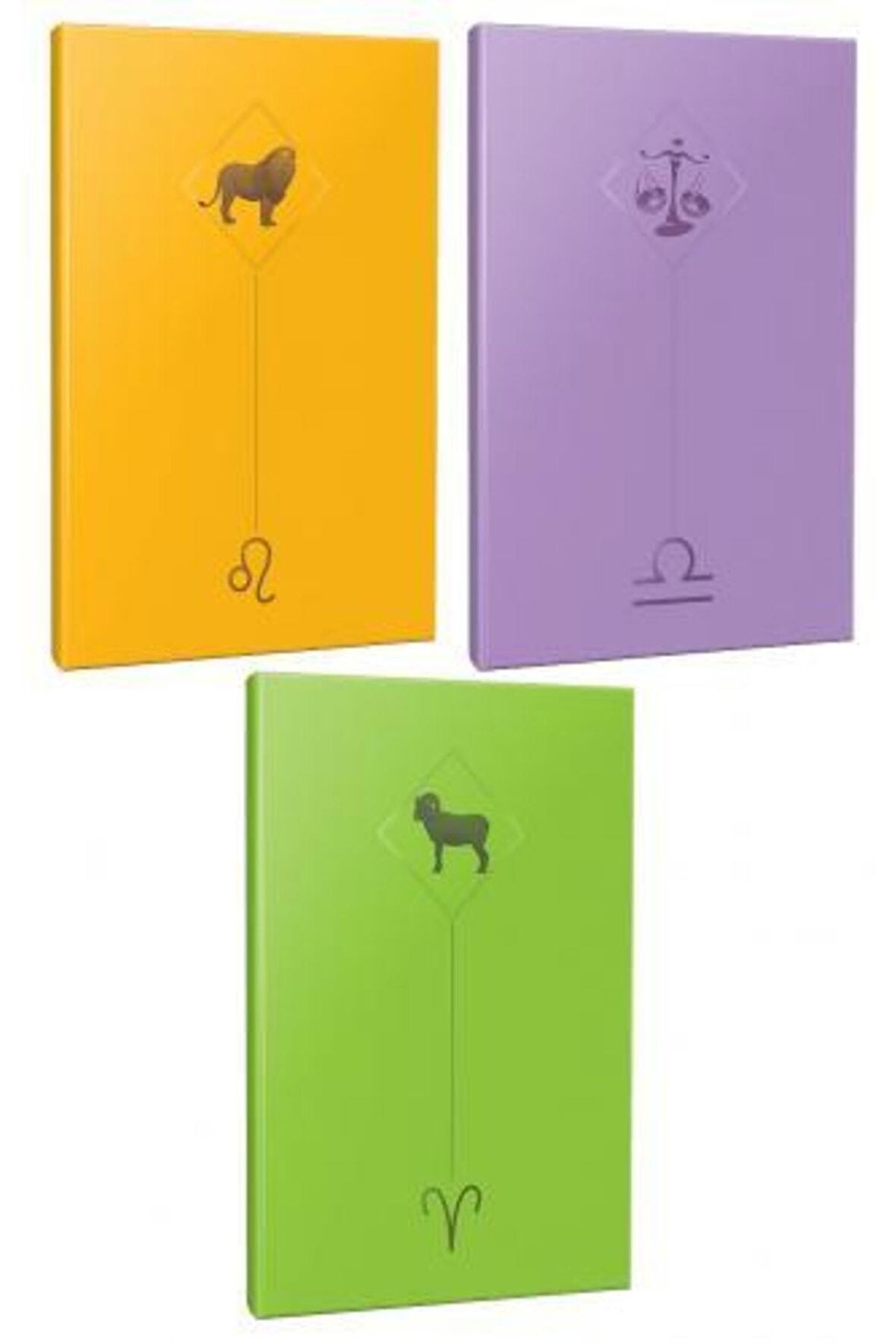 3lü Burç-astroloji Temalı 13,5x19,5cm 64 Sayfa
çizgisiz Defter Seti -15