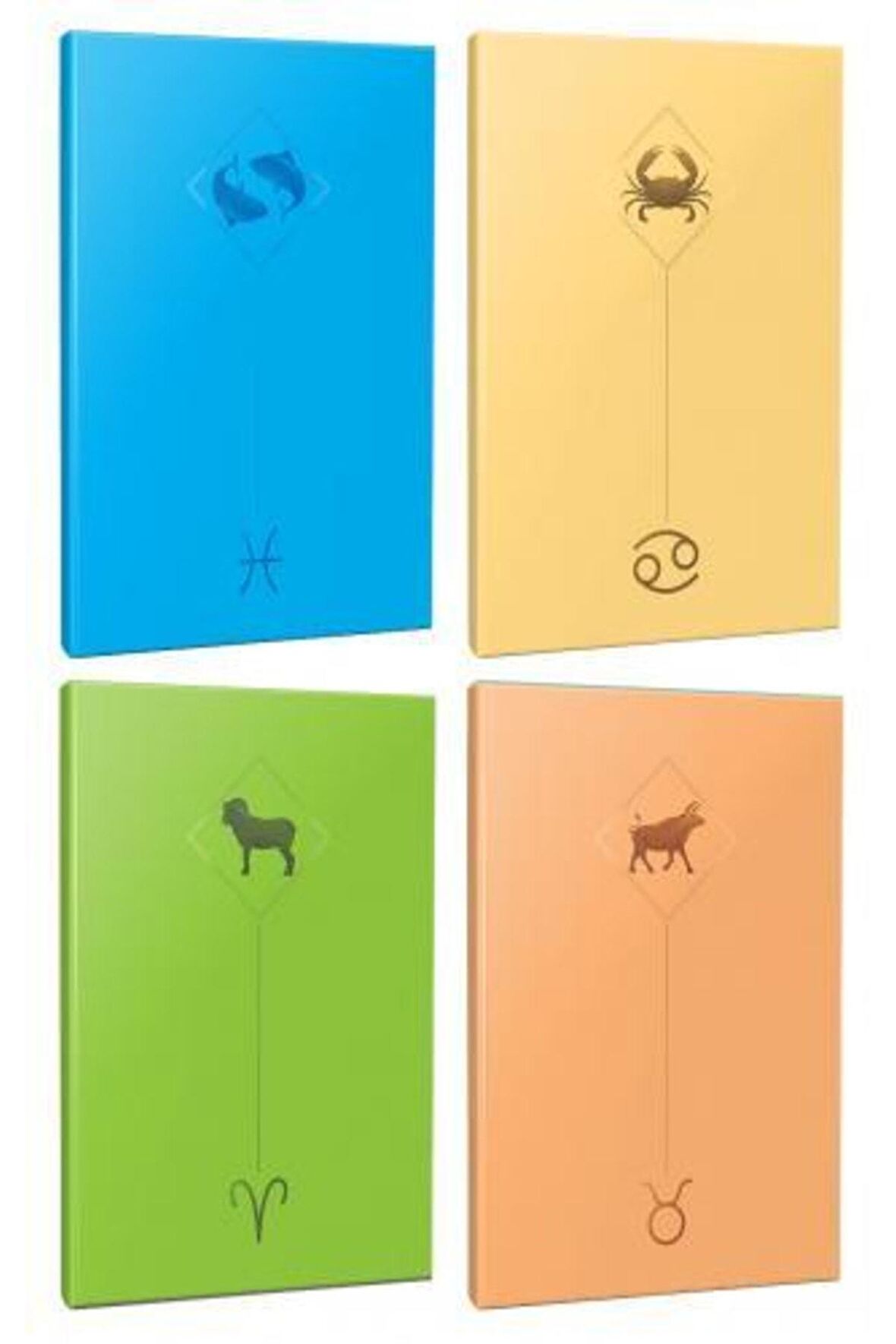 4lü Burç-astroloji Temalı 13,5x19,5cm 64 Sayfa
çizgisiz Defter Seti -3