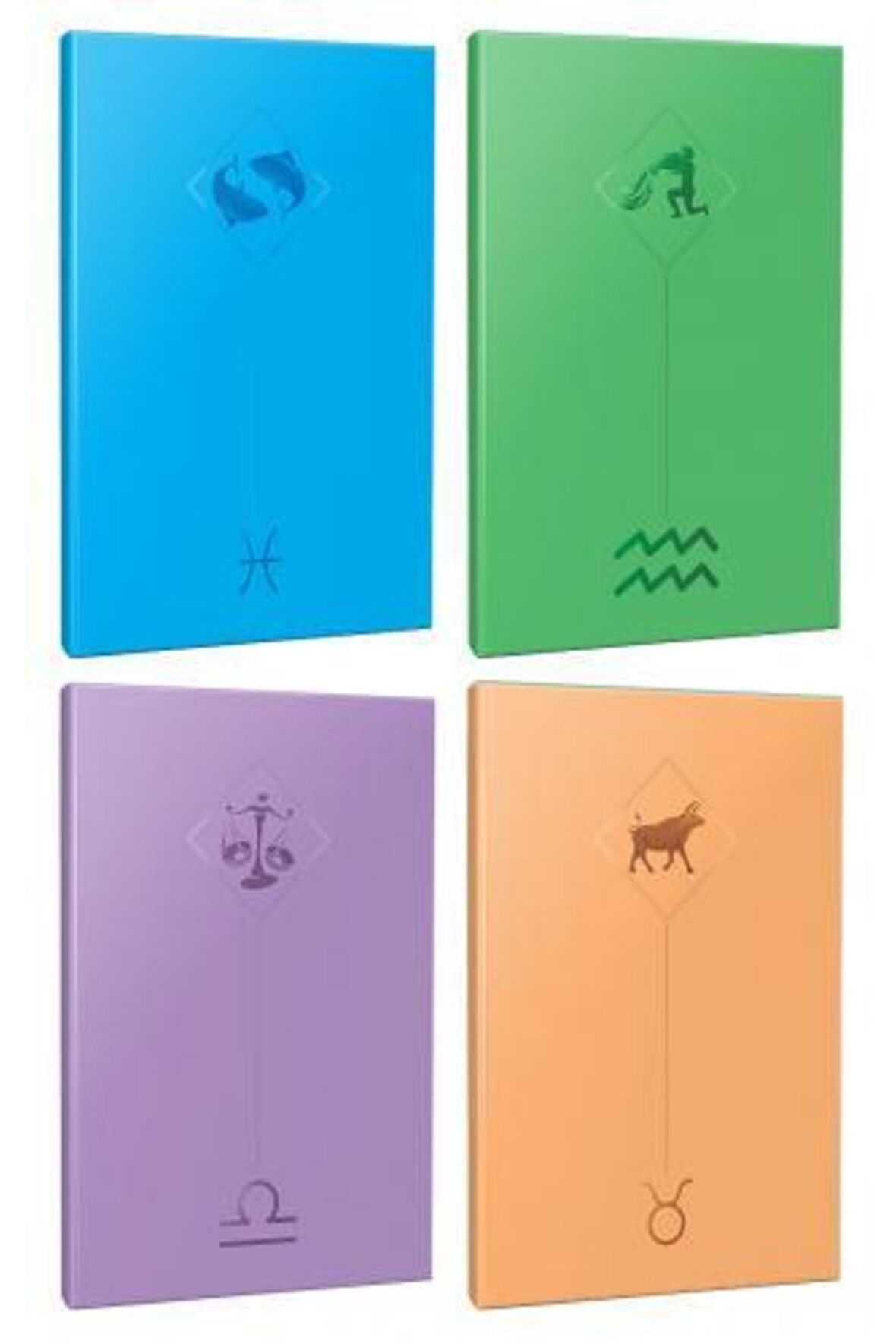 4lü Burç-astroloji Temalı 13,5x19,5cm 64 Sayfa
çizgisiz Defter Seti -5