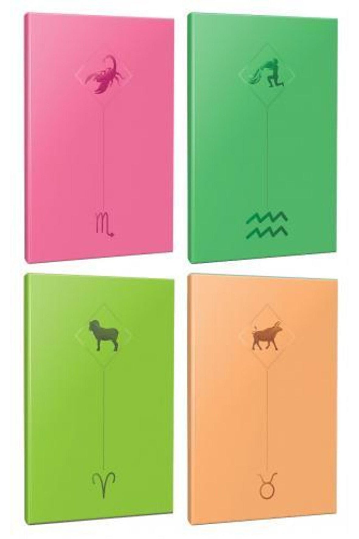 4lü Burç-astroloji Temalı 13,5x19,5cm 64 Sayfa
çizgisiz Defter Seti -9