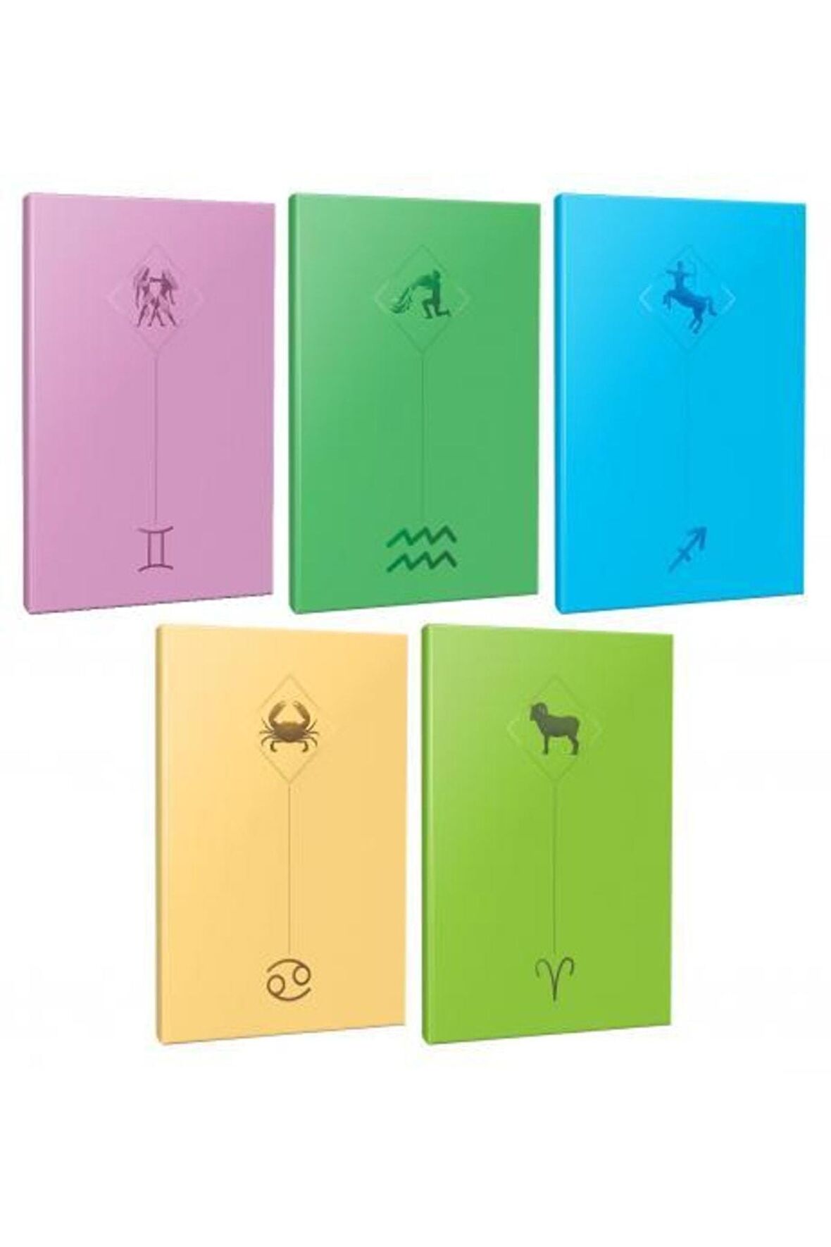 5li Burç-astroloji Temalı 13,5x19,5cm 64 Sayfa
çizgisiz Defter Seti -1