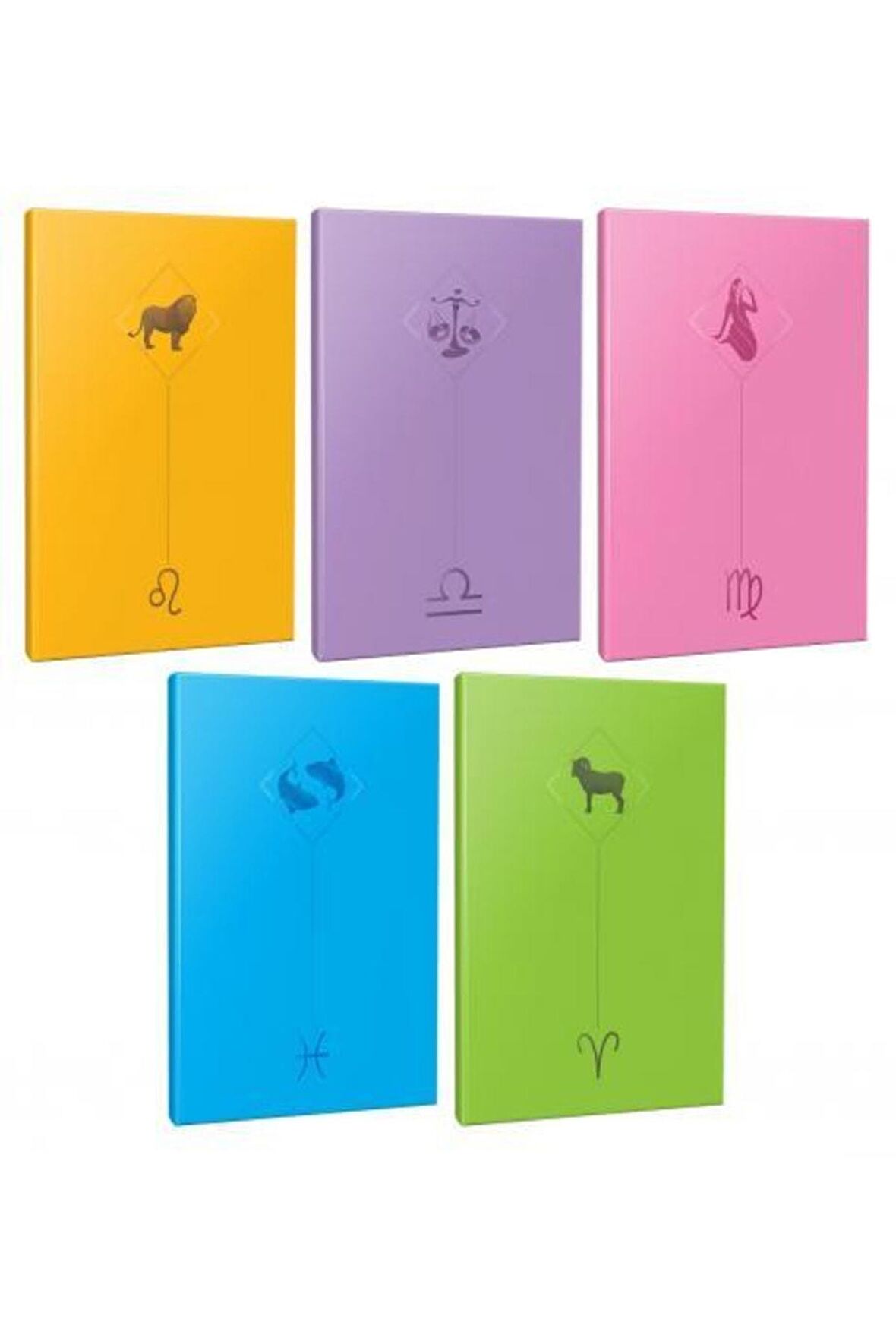 5li Burç-astroloji Temalı 13,5x19,5cm 64 Sayfa
çizgisiz Defter Seti -5