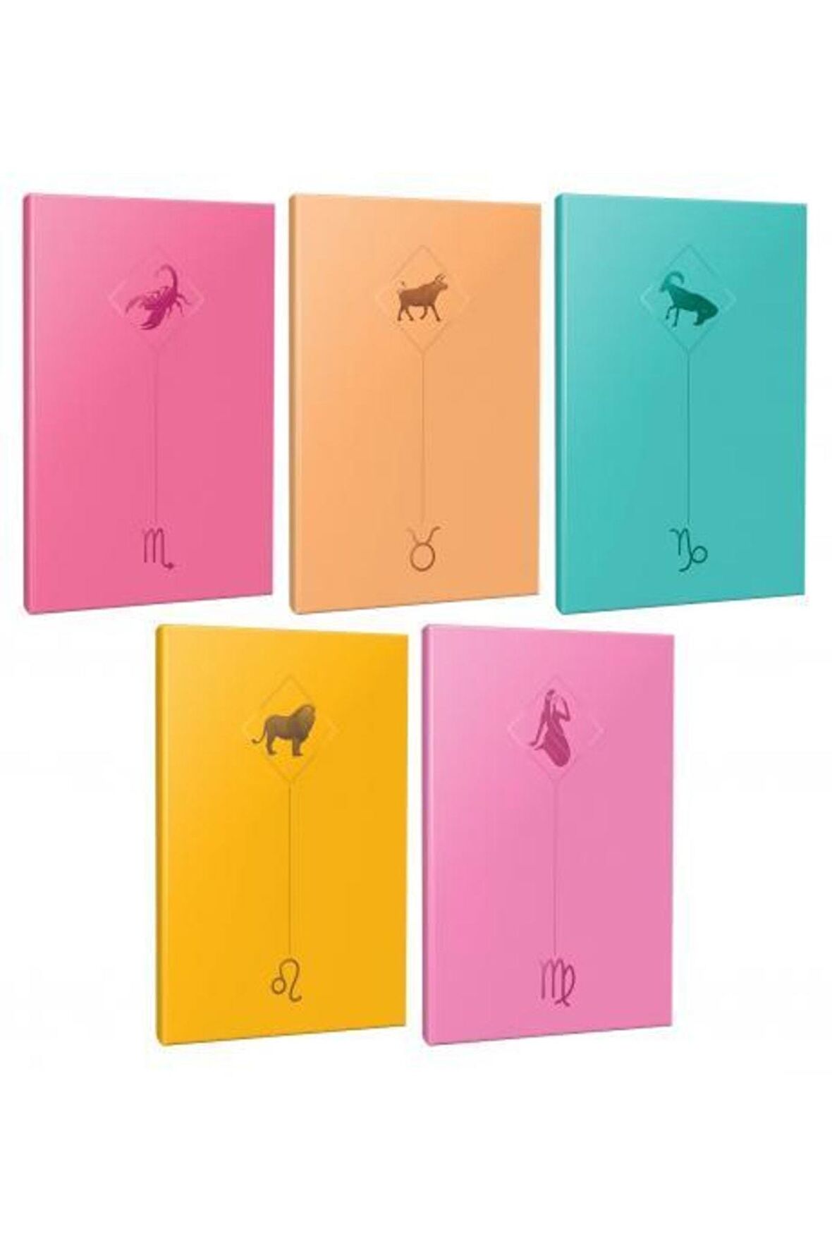 5li Burç-astroloji Temalı 13,5x19,5cm 64 Sayfa
çizgisiz Defter Seti -10