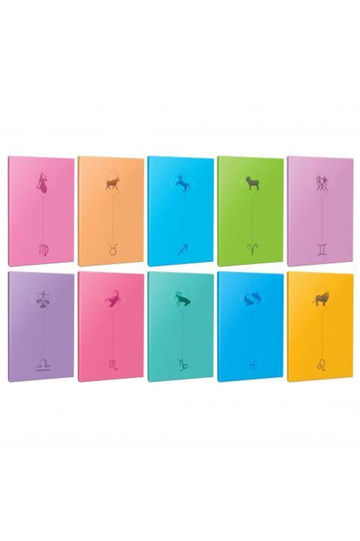 10lu Burç-astroloji Temalı 13,5x19,5cm 64 Sayfa
c?izgisiz Defter Seti -1