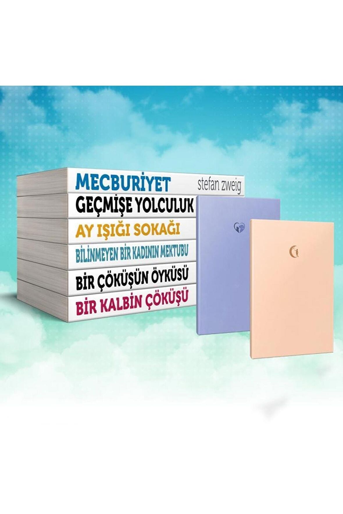 Stefan Zweig 6 Kitap Ve Ikili C?izgisiz Defter