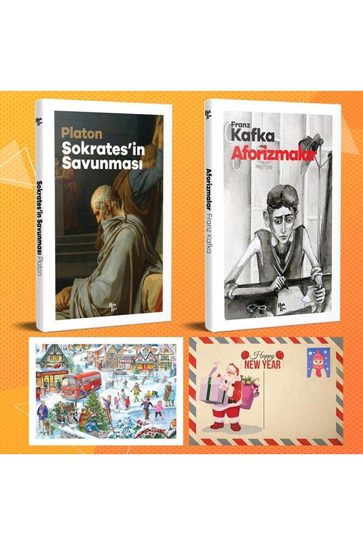 Dünya Klasikleri Ikili Set - Sokratesin Savunması - Aforizmalar Ve Kartpostal