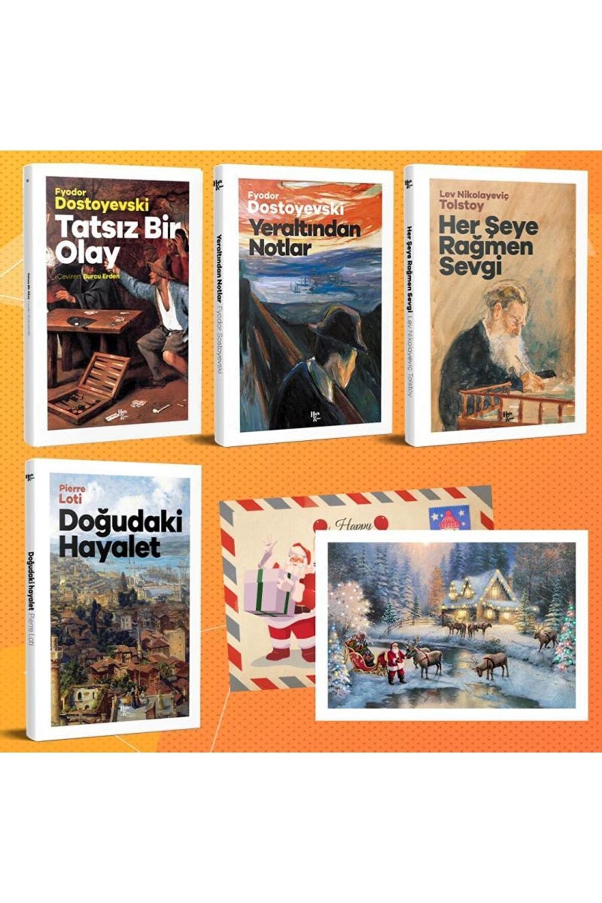 Dünya Klasikleri Dörtlü Set - 1 Ve Kartpostal