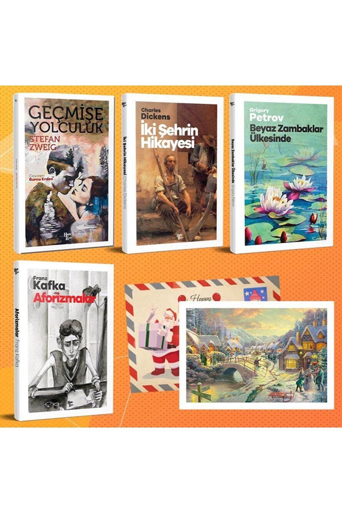 Dünya Klasikleri Dörtlü Set - 11 Ve Kartpostal