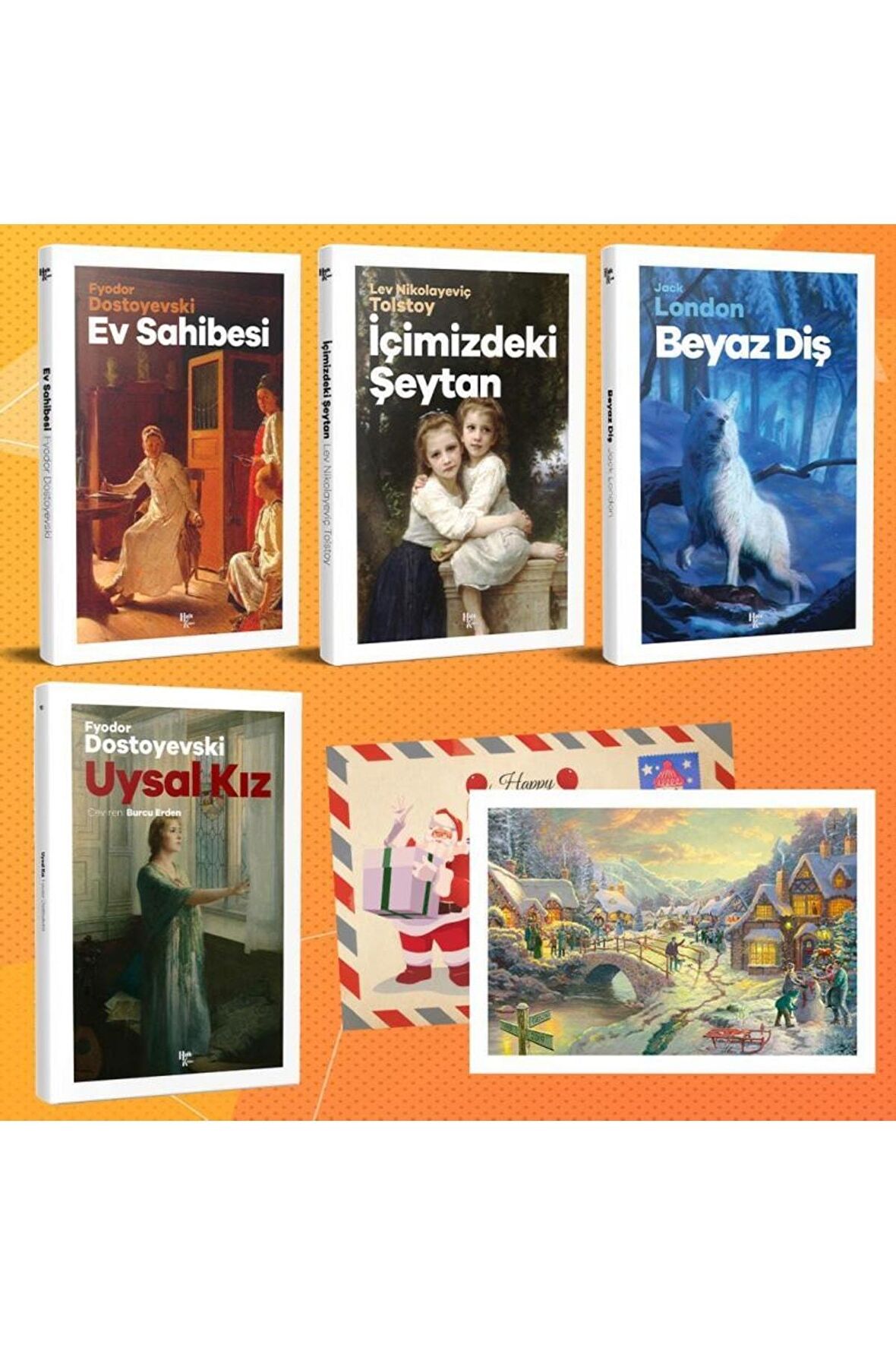 Dünya Klasikleri Dörtlü Set - 12 Ve Kartpostal
