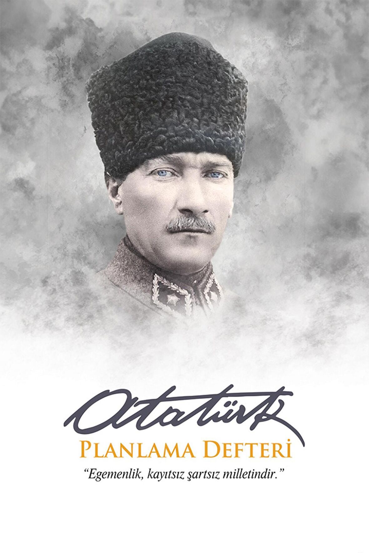 Atatürk Planlama Defteri 128 Sayfa Komutan 13,5x19,5cm