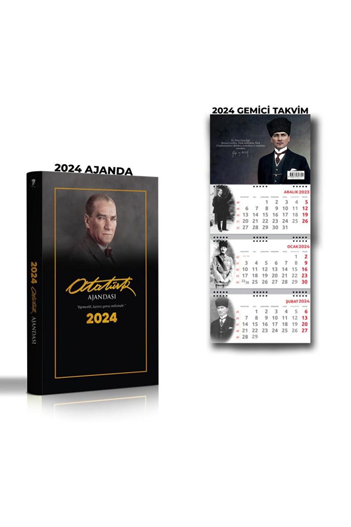 2024 Ankara Ajanda & 2024 Gemici Gazi Takvim