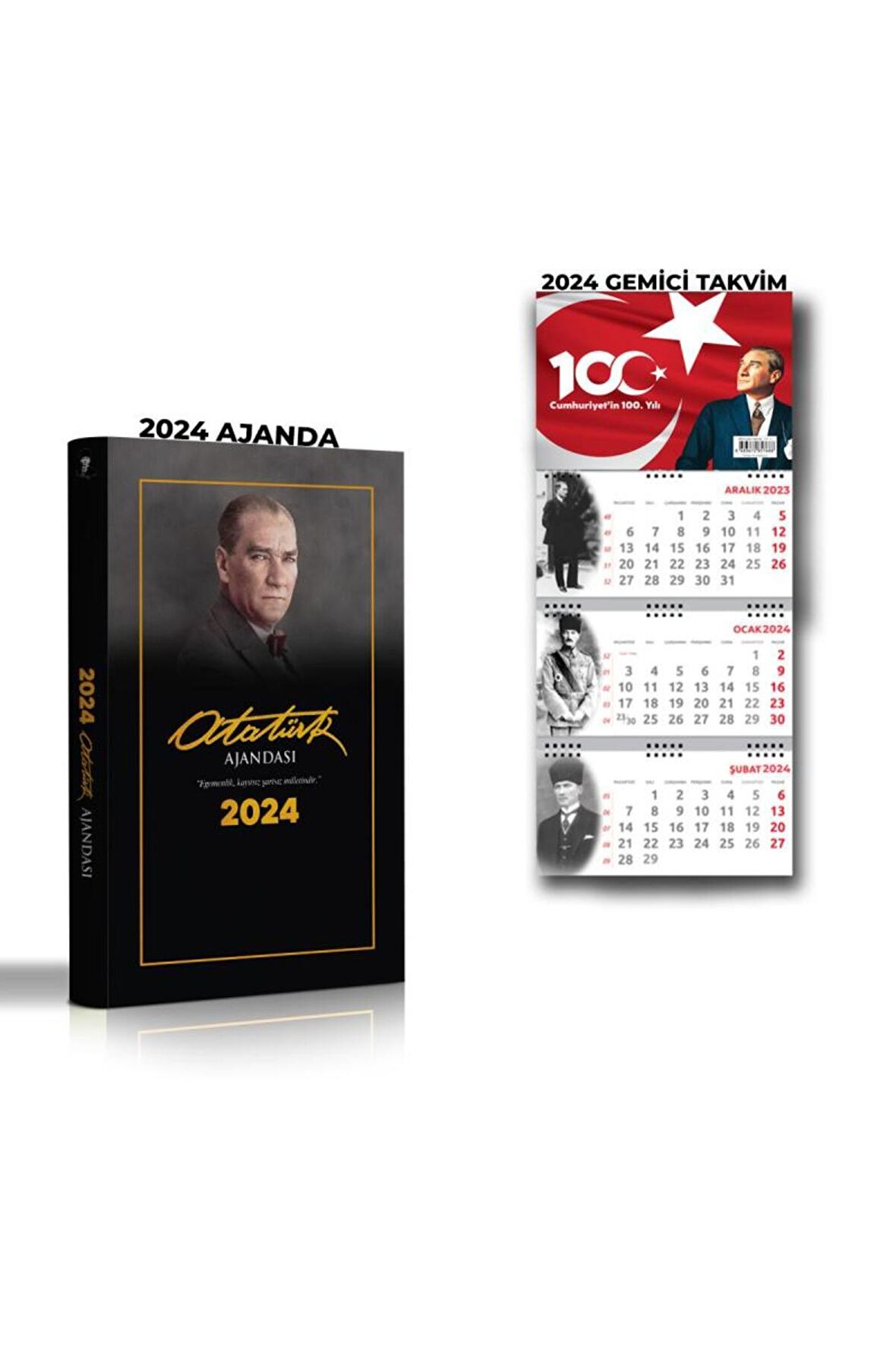 2024 Ankara Ajanda & 2024 Gemici 100.yıl Takvim