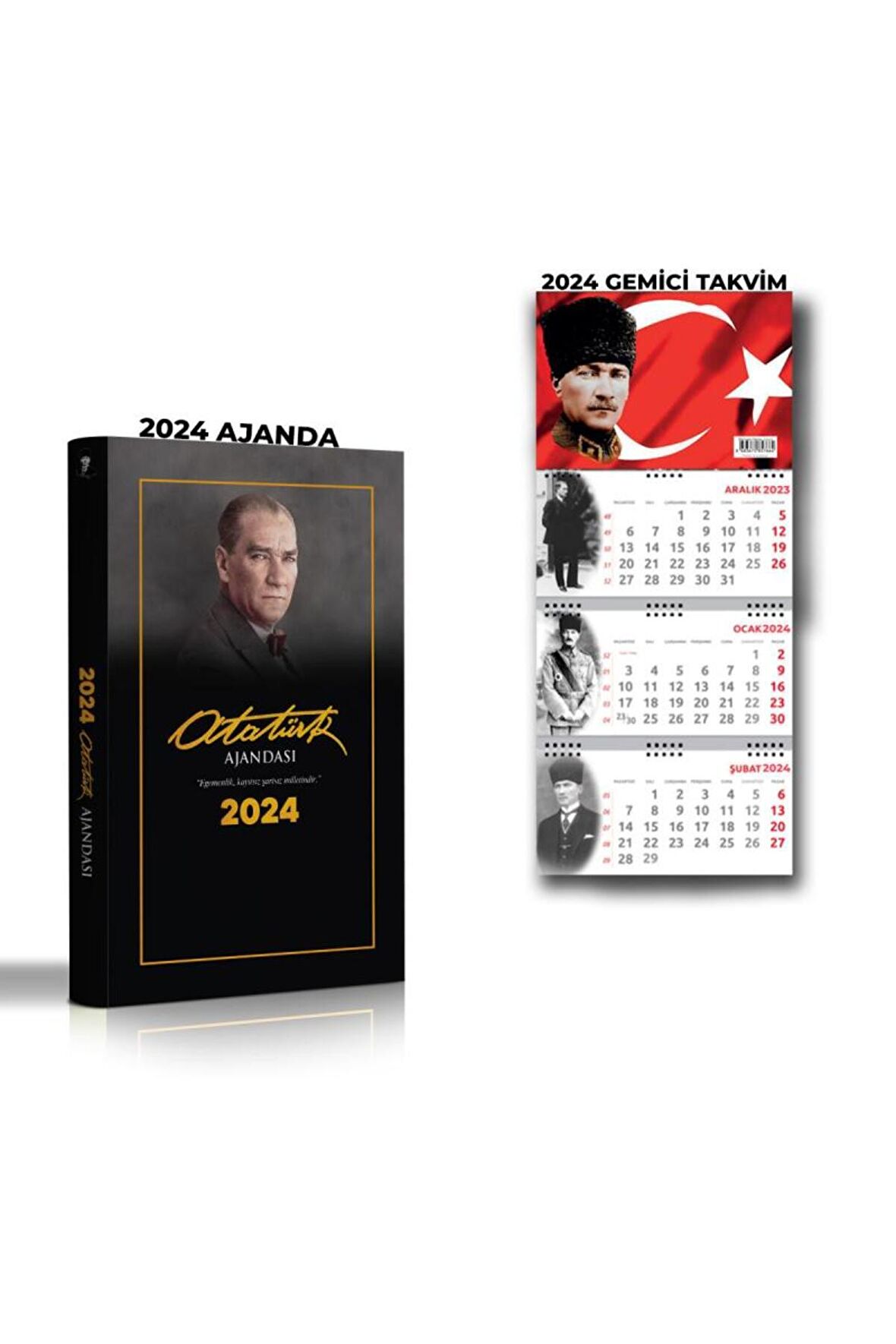 2024 Ankara Ajanda & 2024 Gemici Kalpaklı Takvim