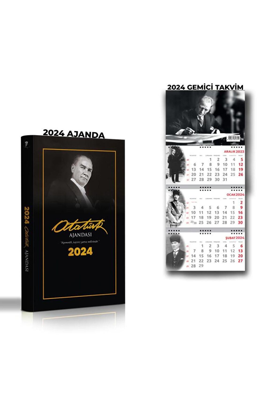 2024 Gazipaşa Ajanda & 2024 Gemici İmza Takvim