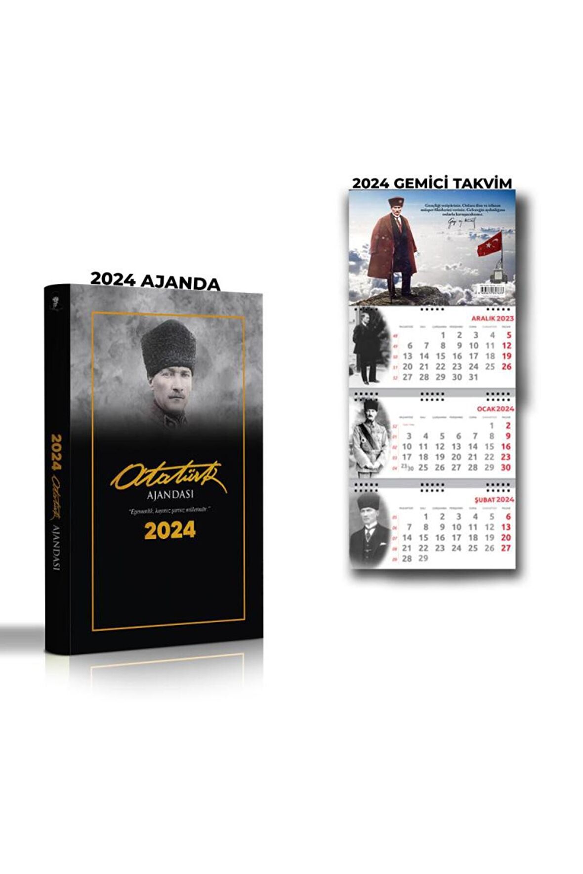 2024 Komutan Ajanda & 2024 Gemici Sakarya Takvim