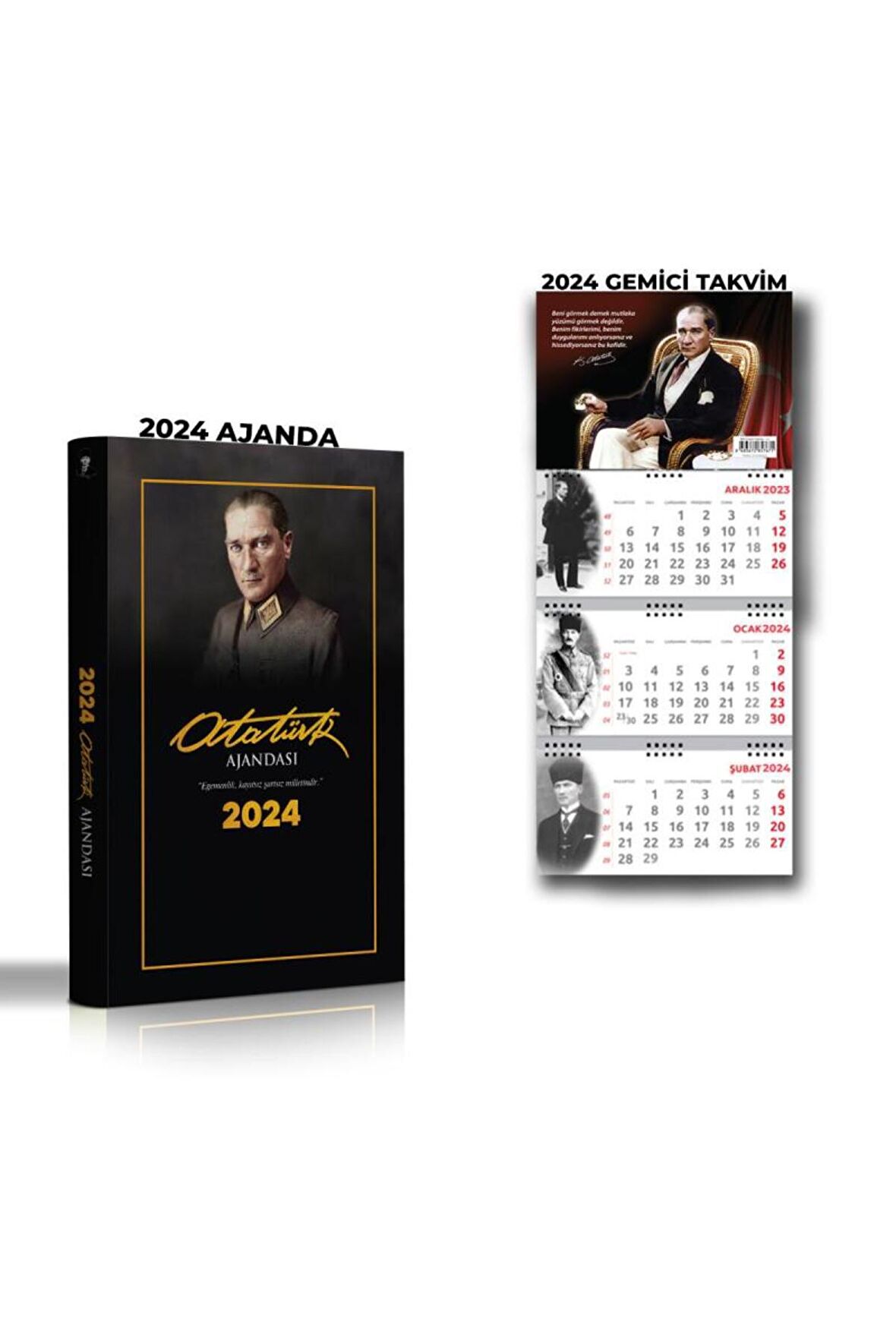 2024 Önder Ajanda & 2024 Gemici Asil Takvim