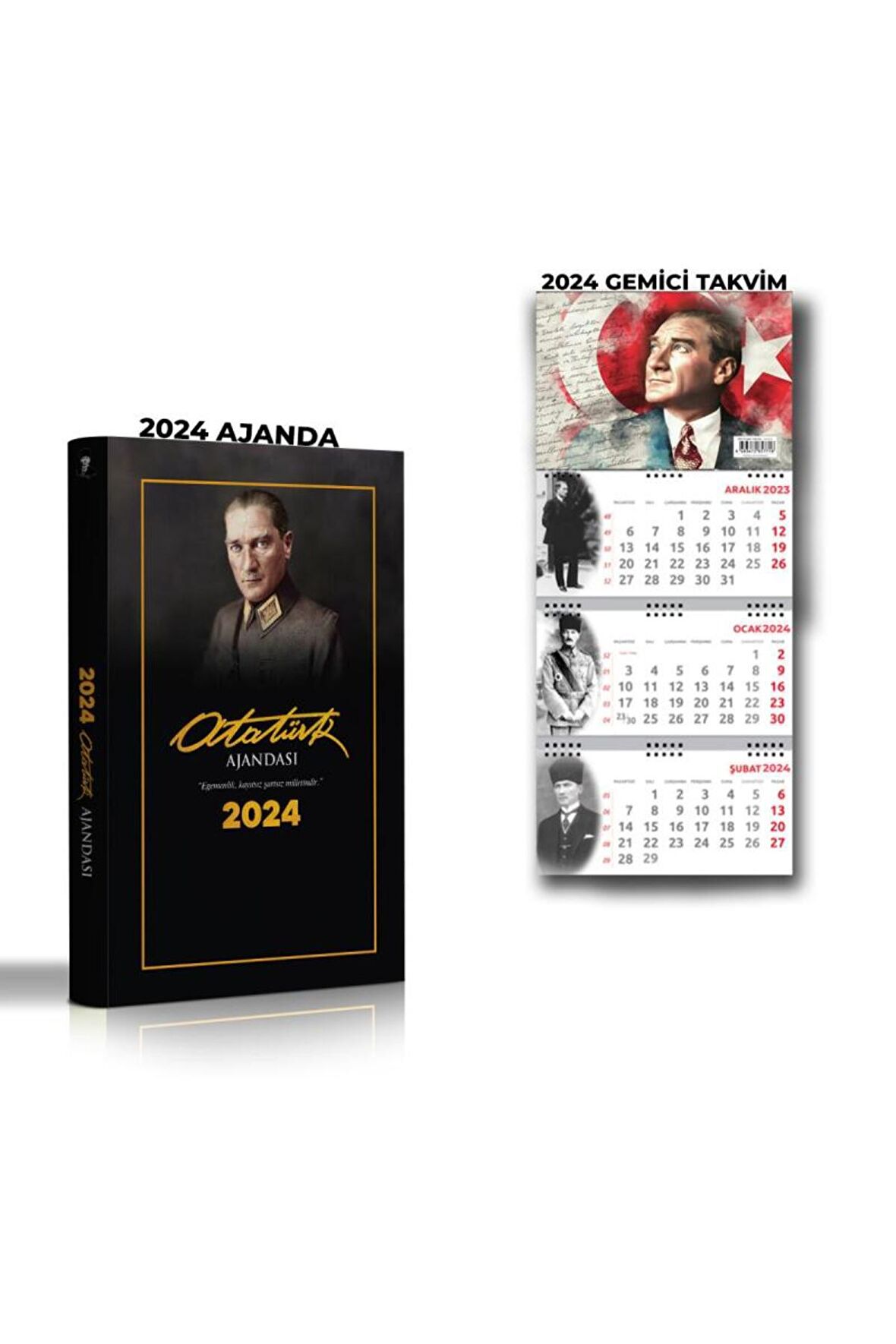 2024 Önder Ajanda & 2024 Gemici Anafarta Takvim