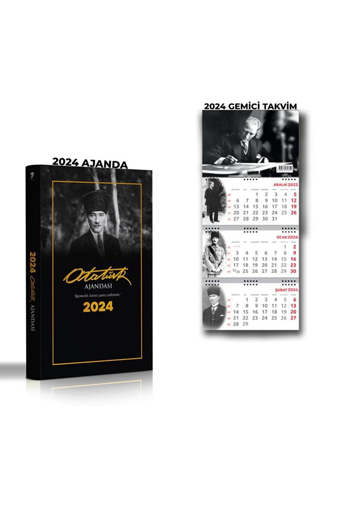 2024 Trablusgarp Ajanda & 2024 Gemici İmza Takvim