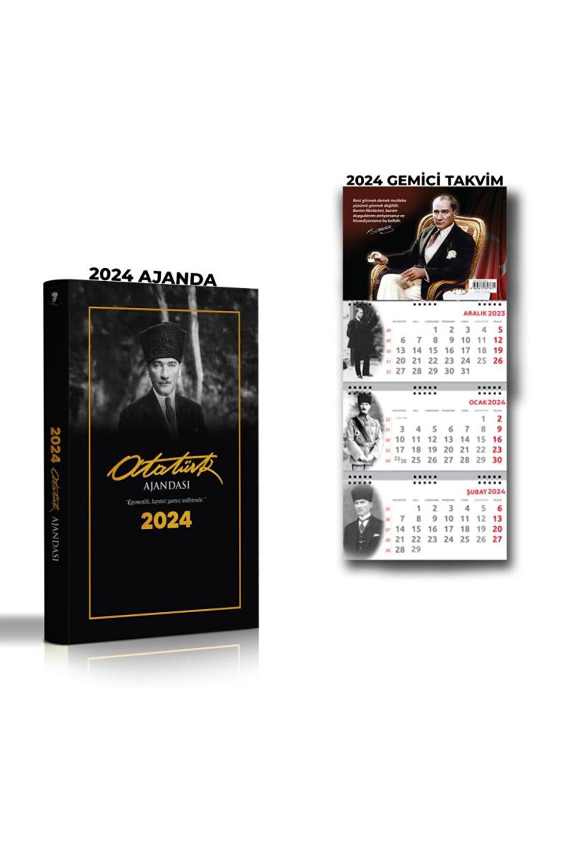 2024 Trablusgarp Ajanda & 2024 Gemici Asil Takvim