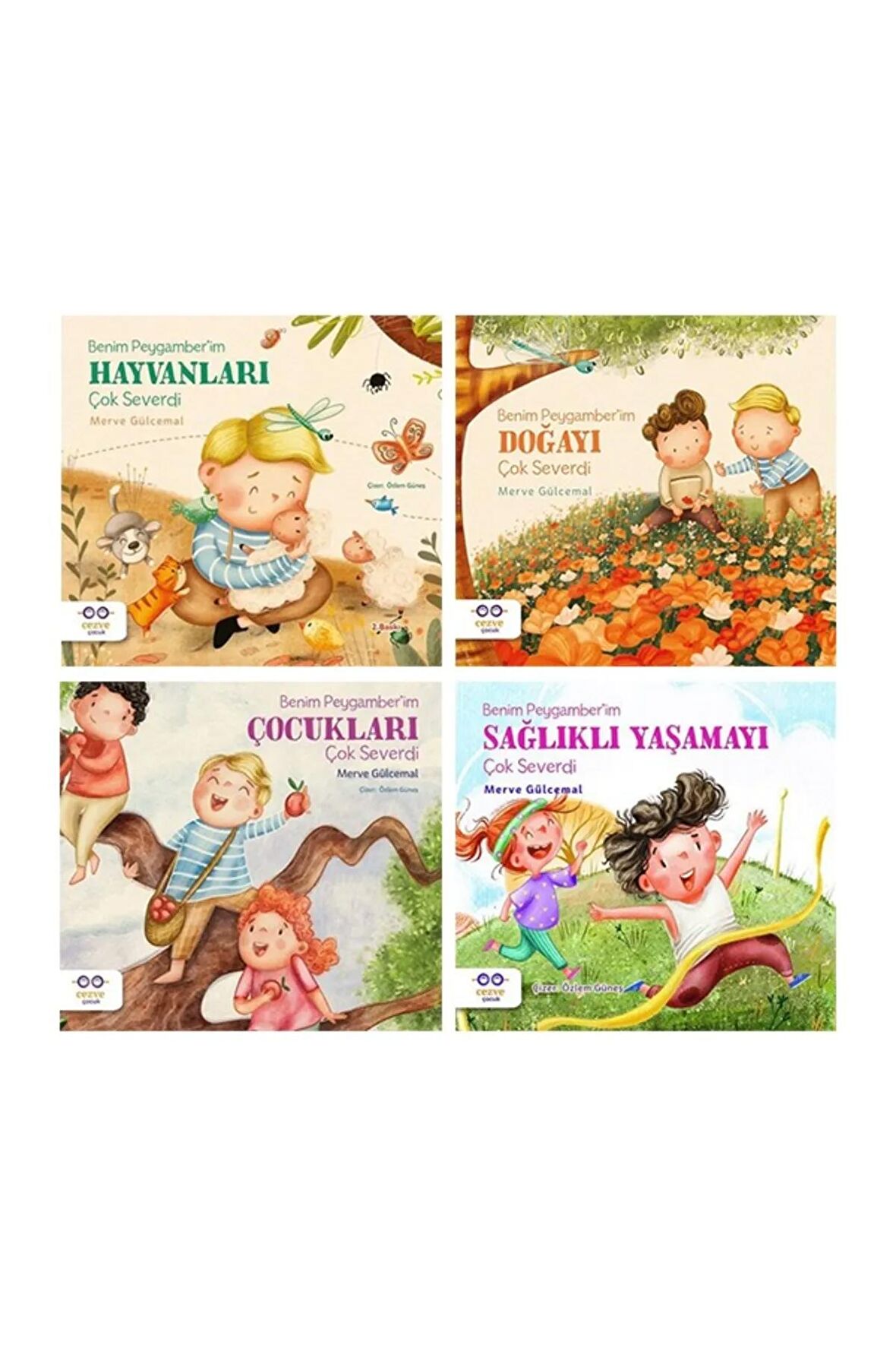 Merve Gülcemal Okul Öncesi Benim Peygamberim 4 Kitap set