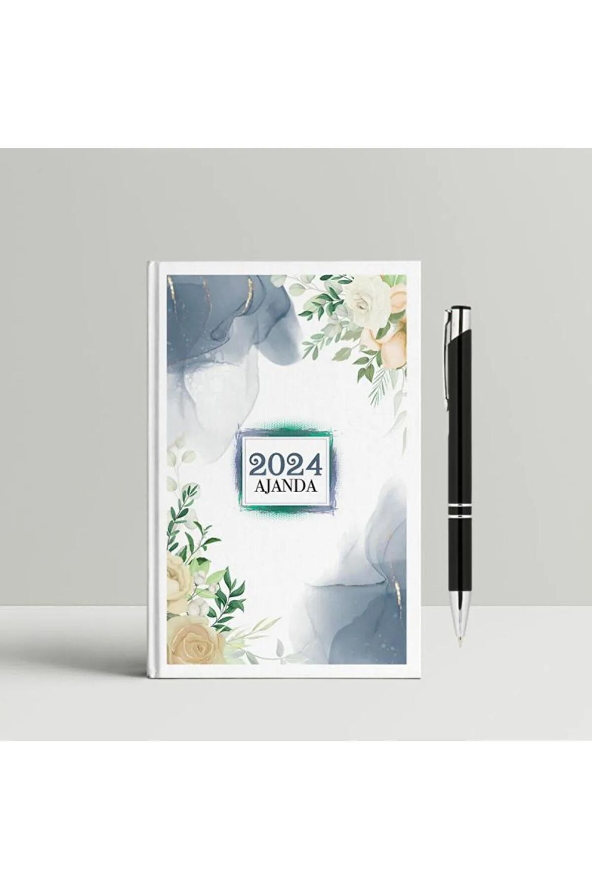 2024 Cennet Ajanda ve Siyah Tükenmez Kalem Seti