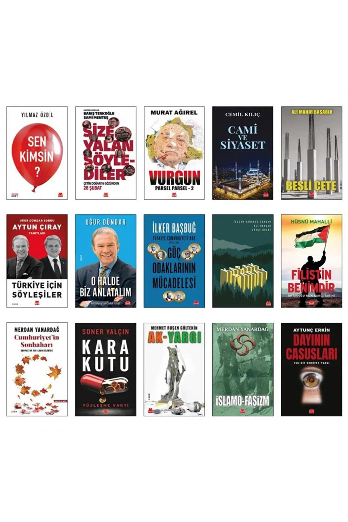 Kırmızıkedi Koleksiyonu - 3 15 Kitap Bir Arada