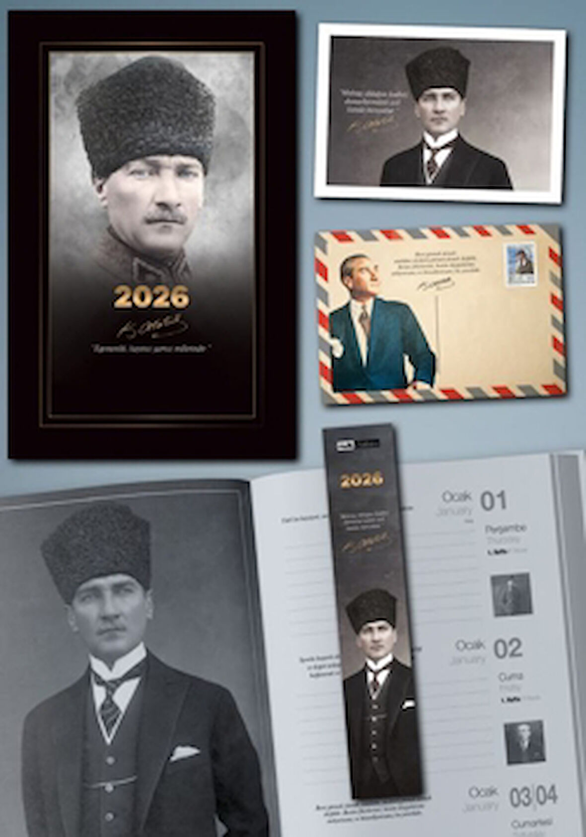 2026 Atatürk Ajandası - Komutan