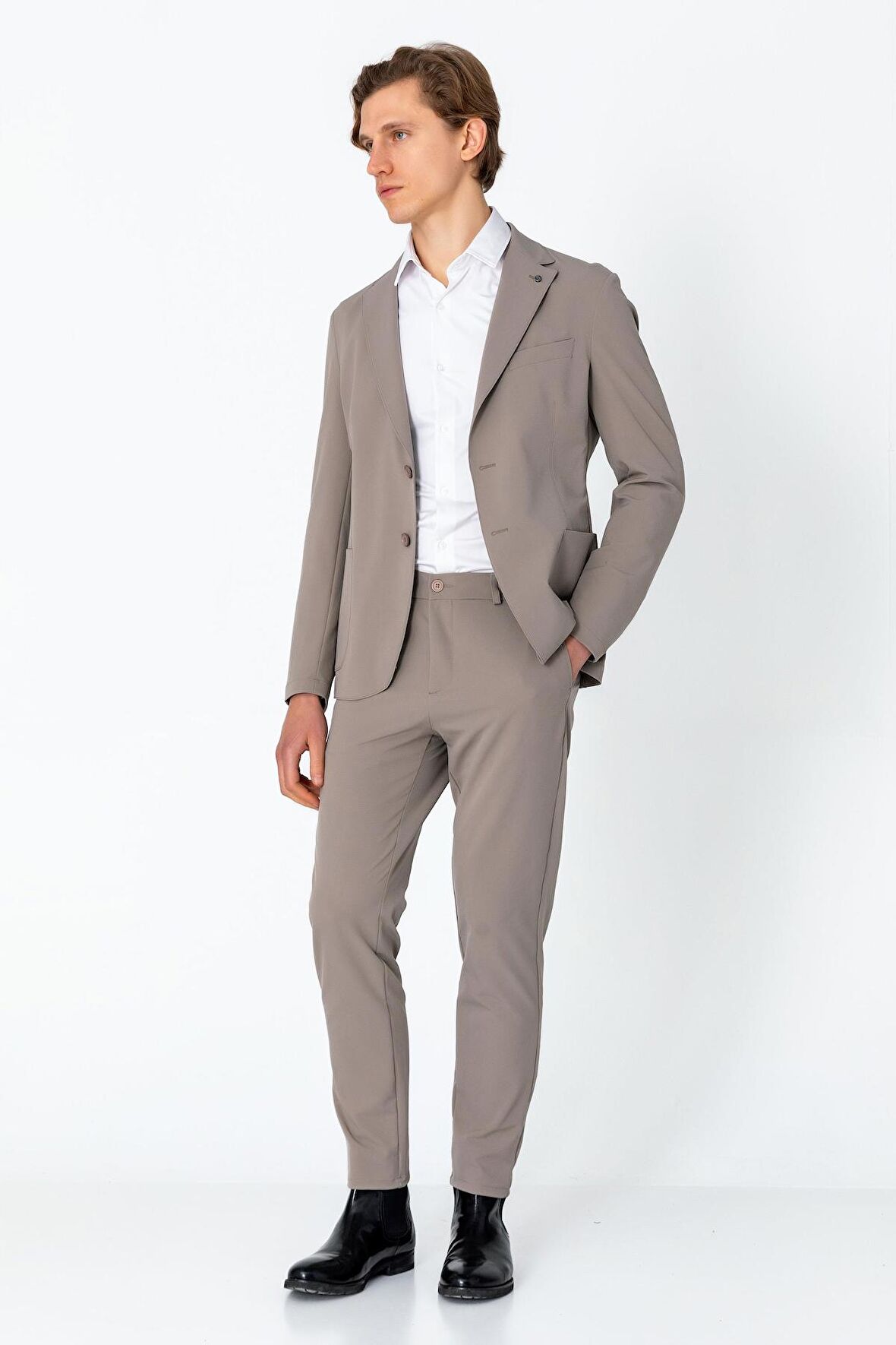 CEKMON Erkek Regular Fit Teknolojik Rahat Kırışmayan Hafif Ceket