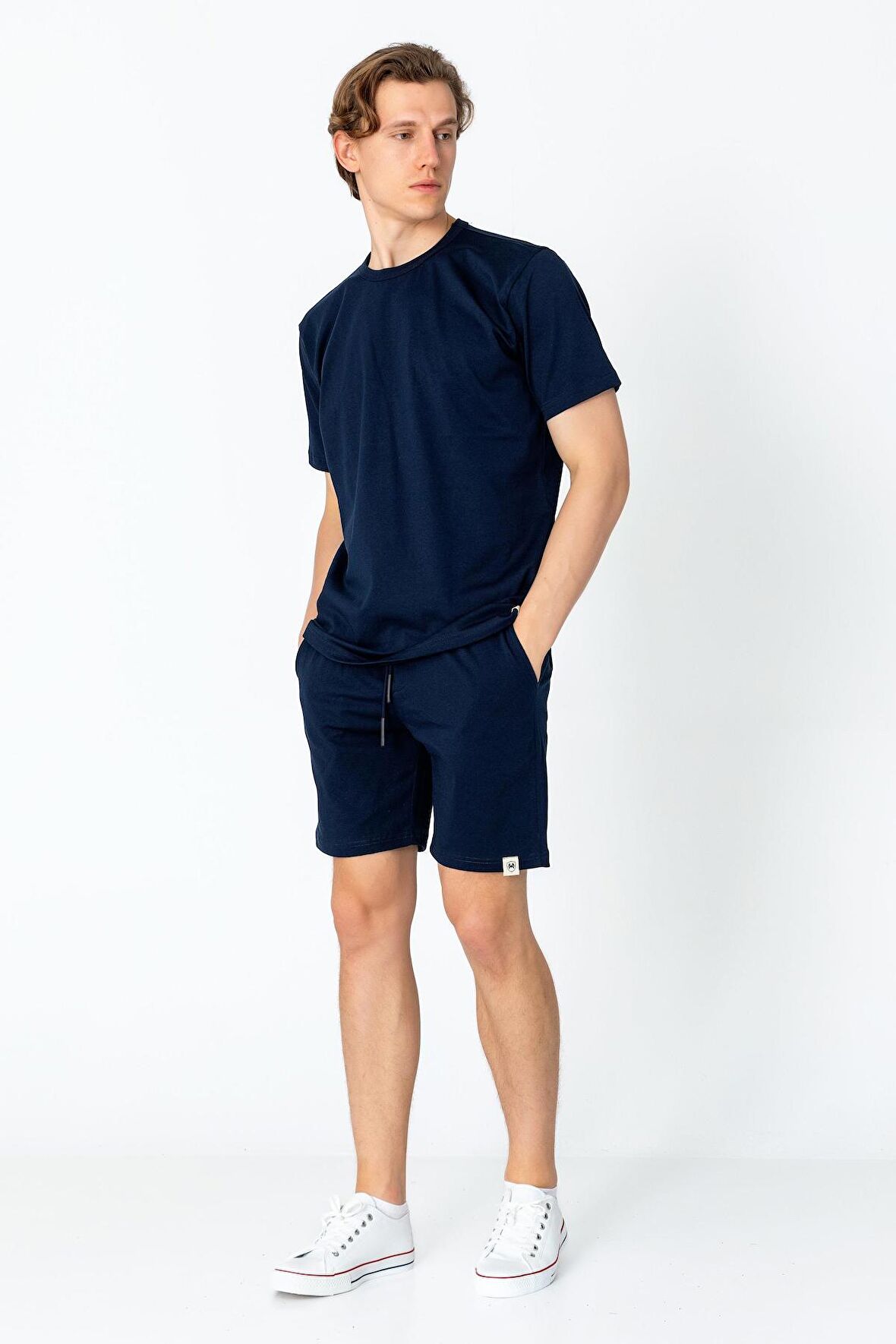 Erkek Regular Fit Rahat Sade Klasik T-Shirt