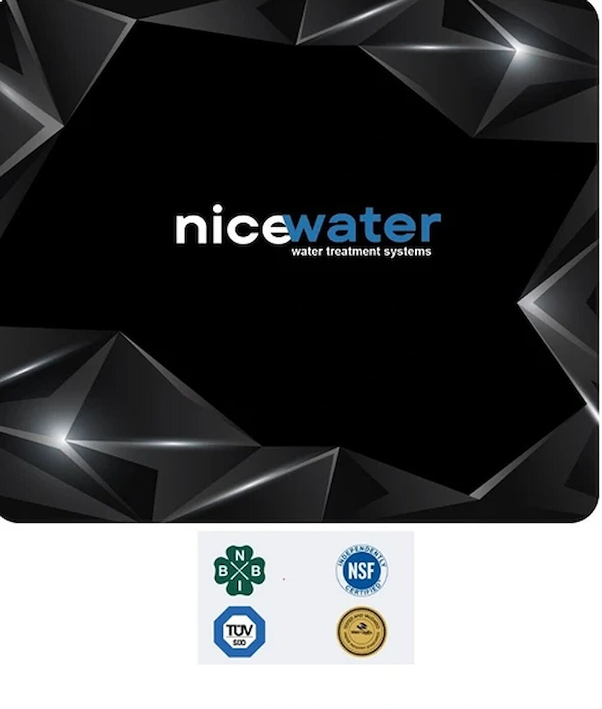 NİCEWATER BLACKONE NC250 REVERSE OSMOSİS İÇME SUYU ARITMA CİHAZI