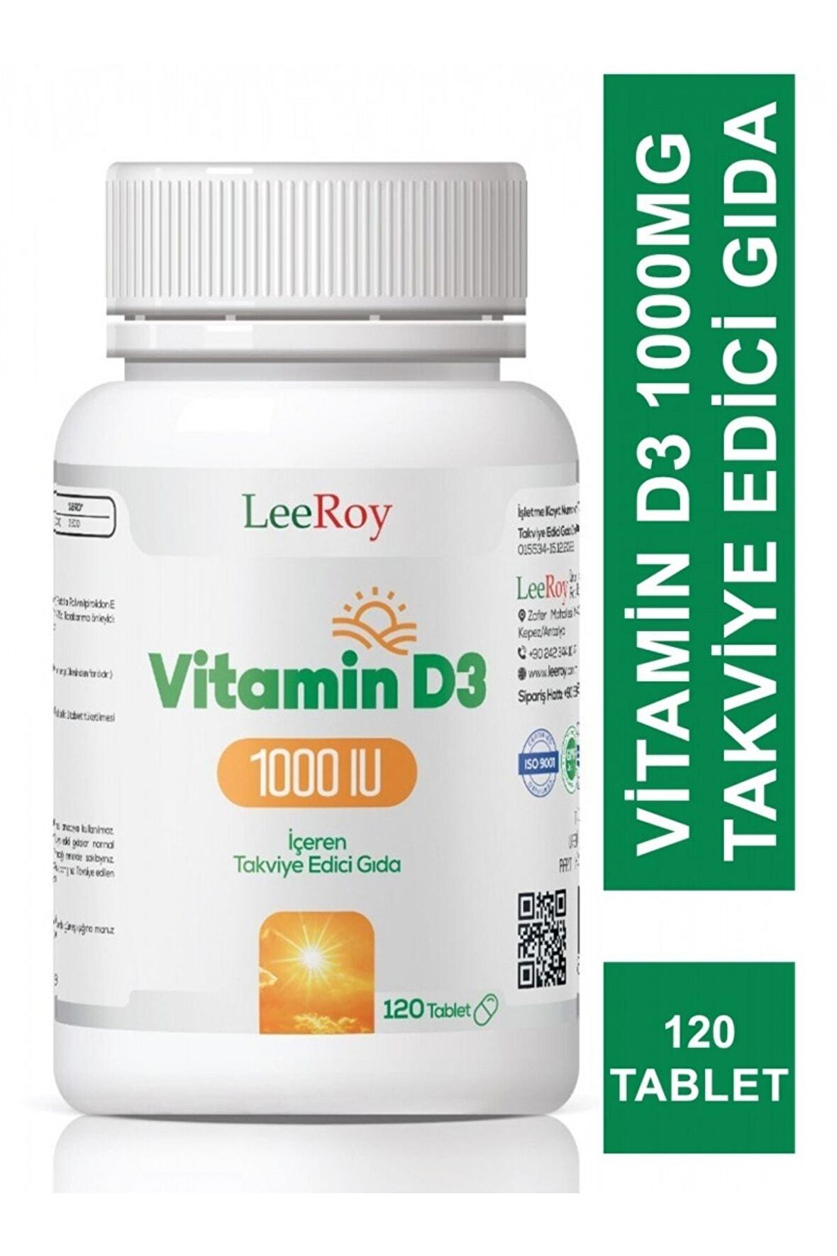 Vitamin D3 1000mg 120 Tablet