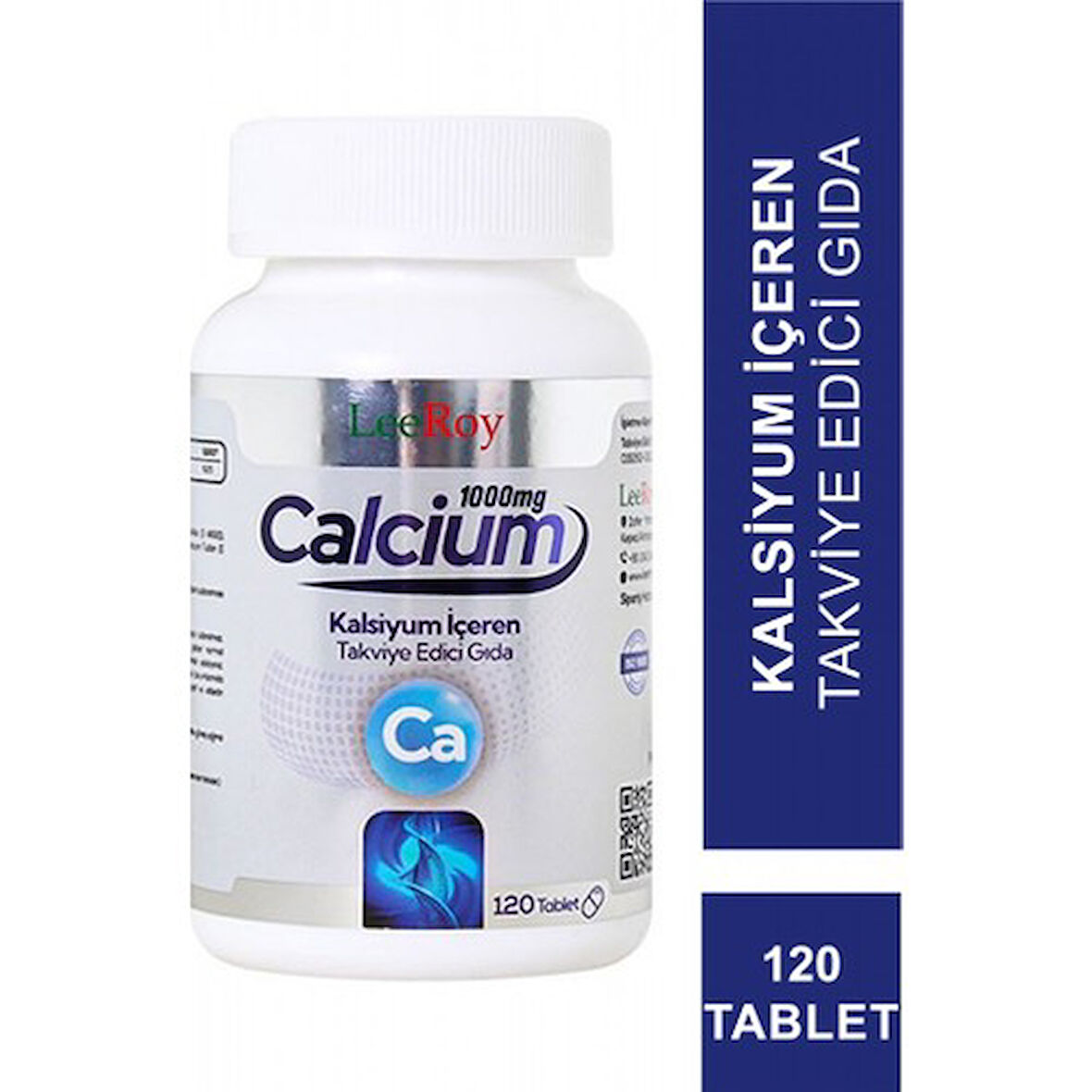 Leeroy Calcium 1000 Mg 120 Tablet