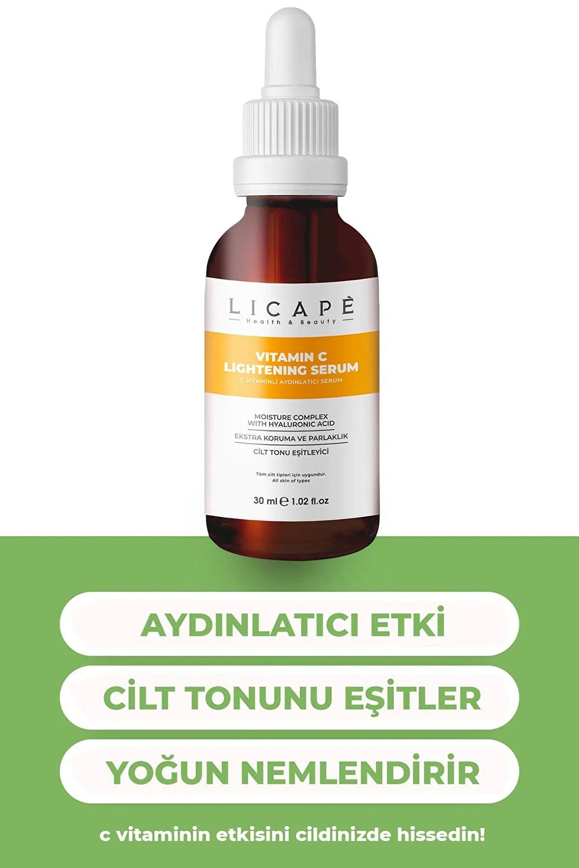 C Vitaminli Aydınlatıcı Serum 30ml