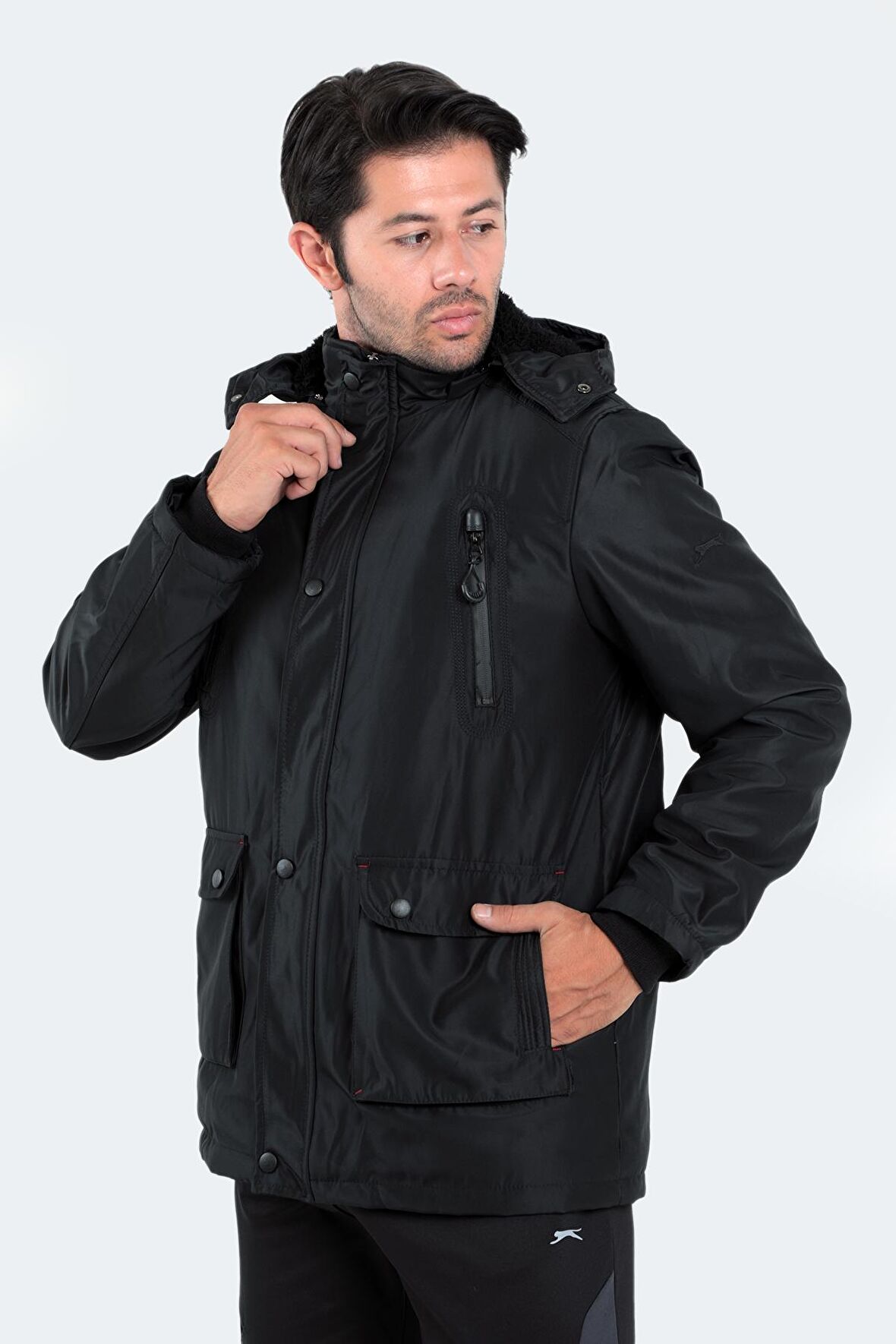 Slazenger HARLEY Erkek Mont & Kaban Siyah