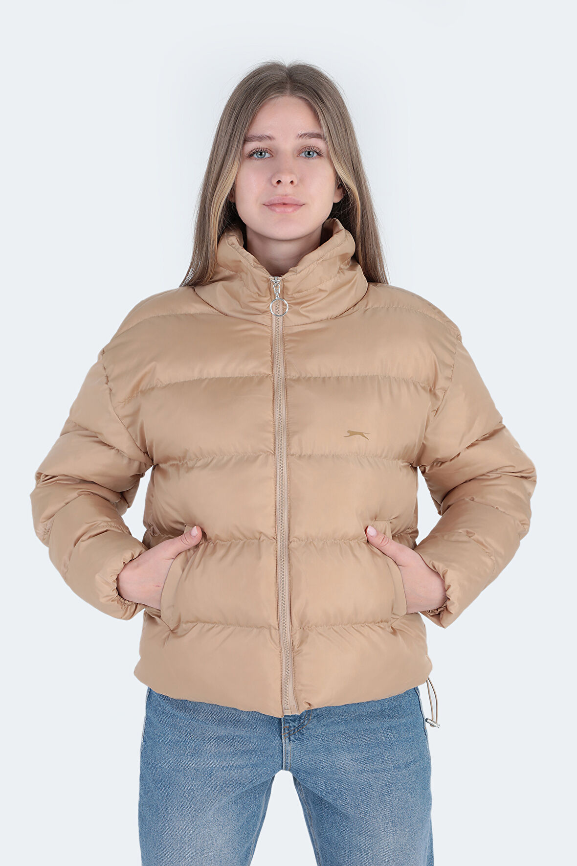 Slazenger BAILEY I Kadın Mont & Kaban Toprak