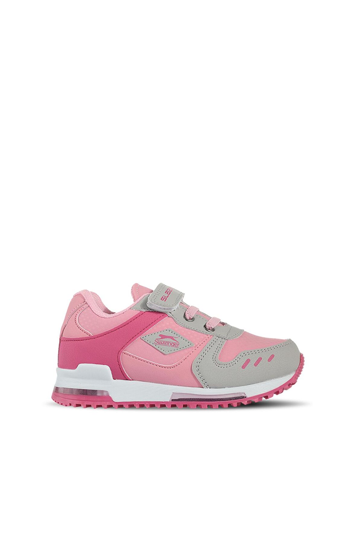 Slazenger EDMOND Sneaker Kız Çocuk Ayakkabı Gri / Pembe