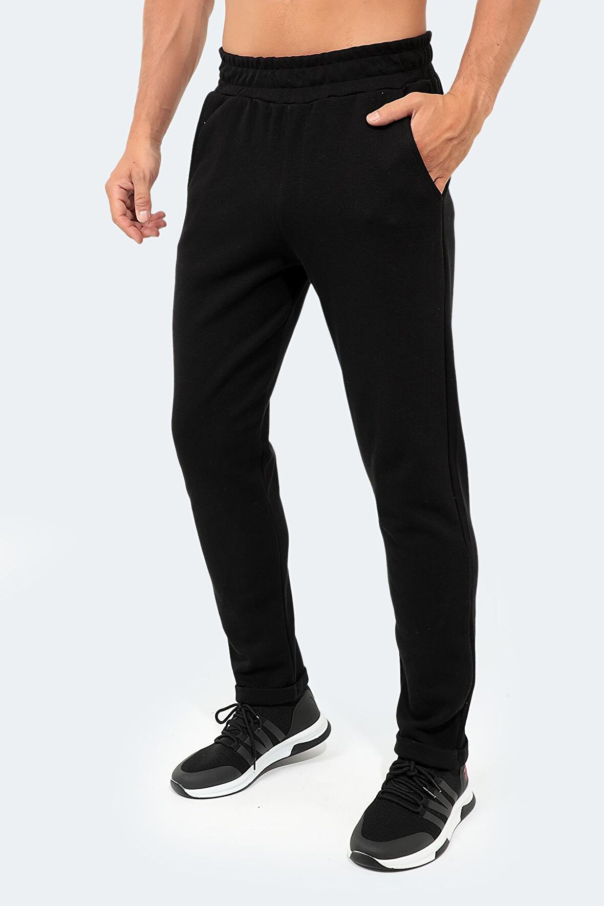 Slazenger Normal Siyah Erkek Eşofman Altı ST22PE115-500BARTOL