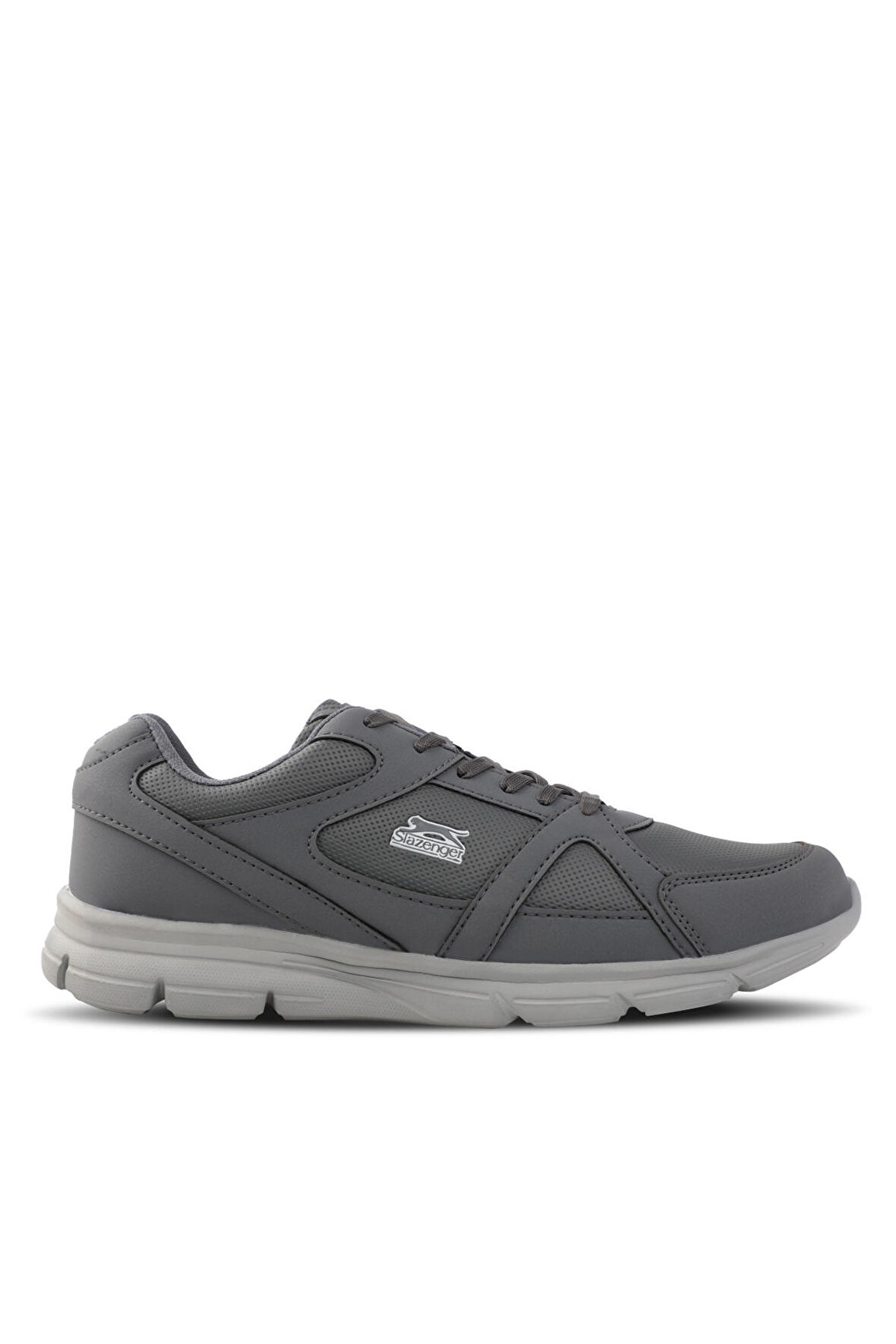 Slazenger PERA Büyük Beden Erkek  Koyu Gri Sneaker