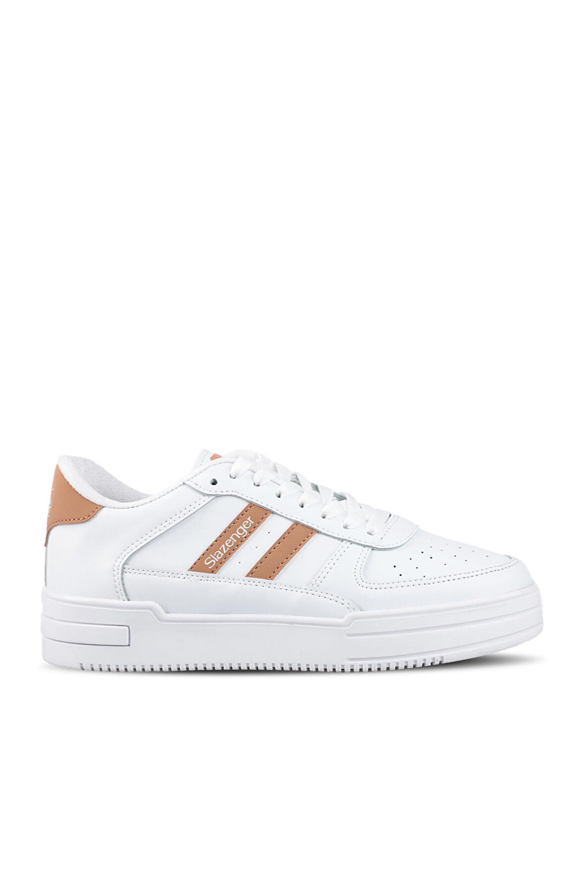 Slazenger CAMP Sneaker Kadın Ayakkabı Beyaz / Somon