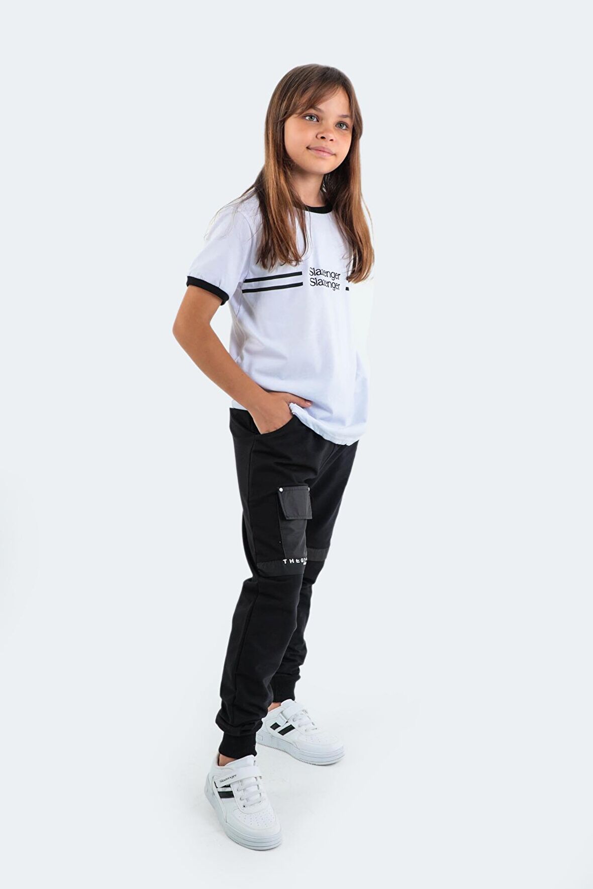 Slazenger DESI Erkek Çocuk Eşofman Altı Siyah