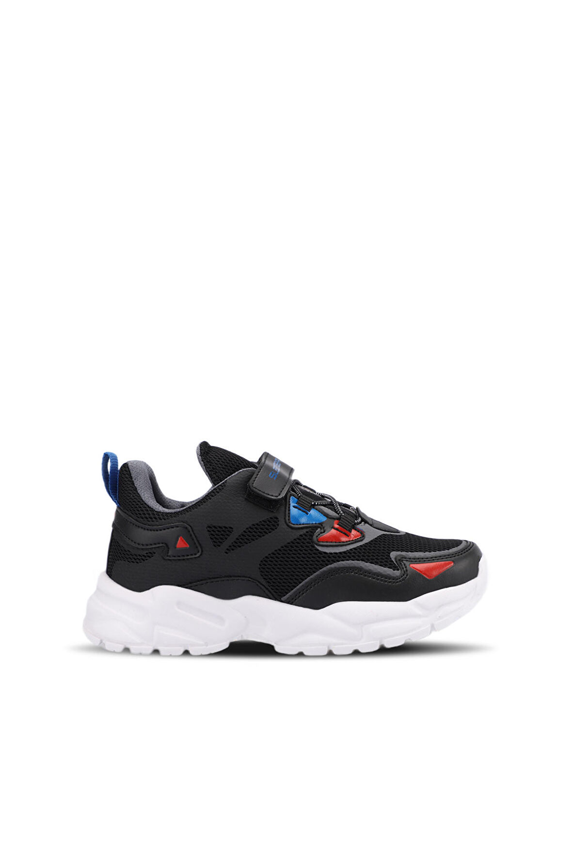 Slazenger KAJAL I Çocuk Cırt Cırtlı Siyah Sneaker