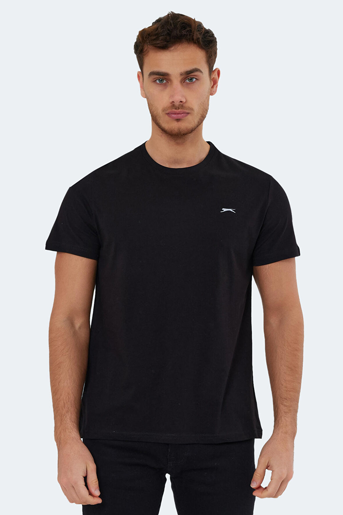 Slazenger ROSALVA Erkek T-Shirt Siyah